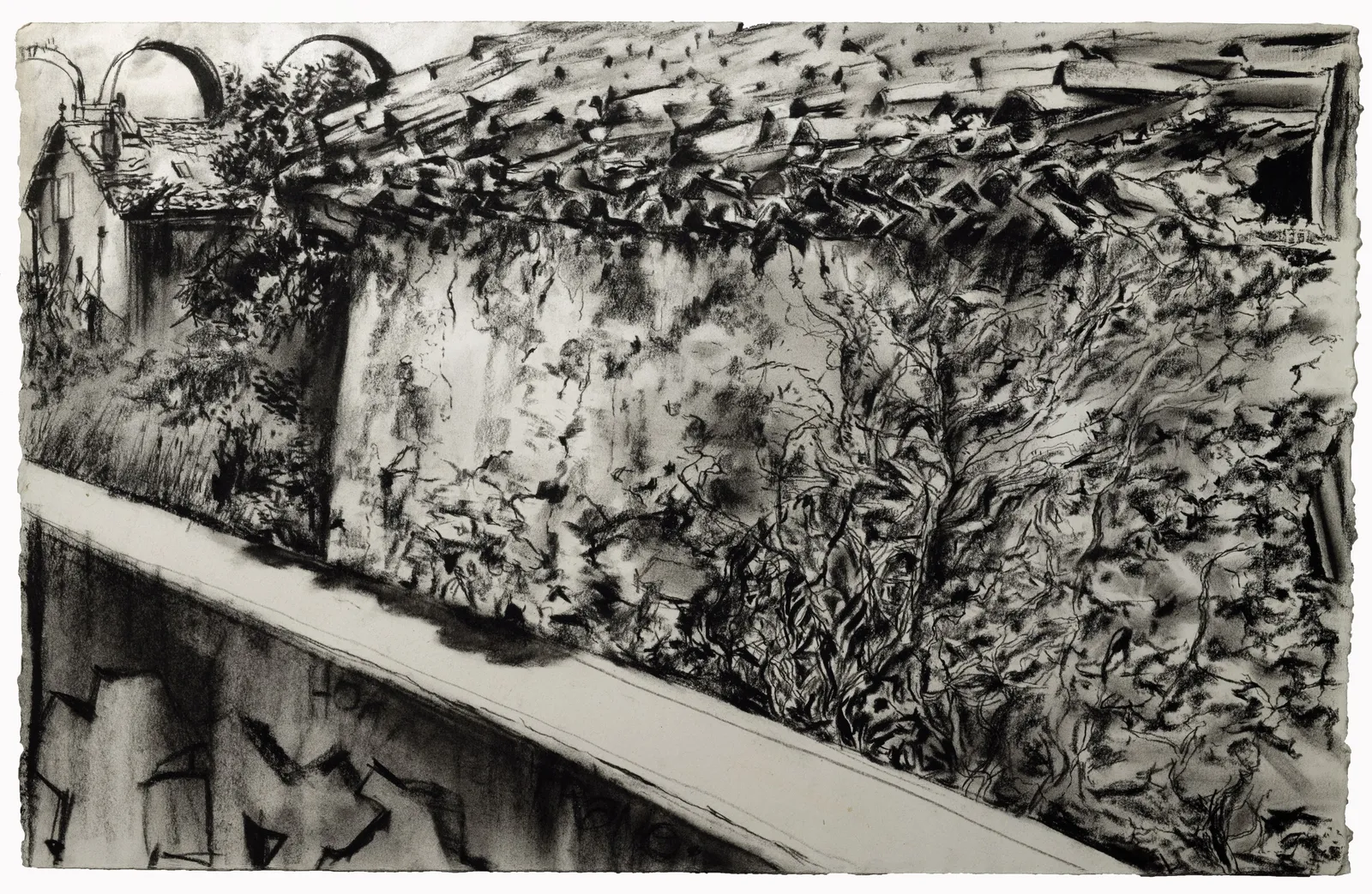 Les Aygalades — charcoal on paper, 11 of 30