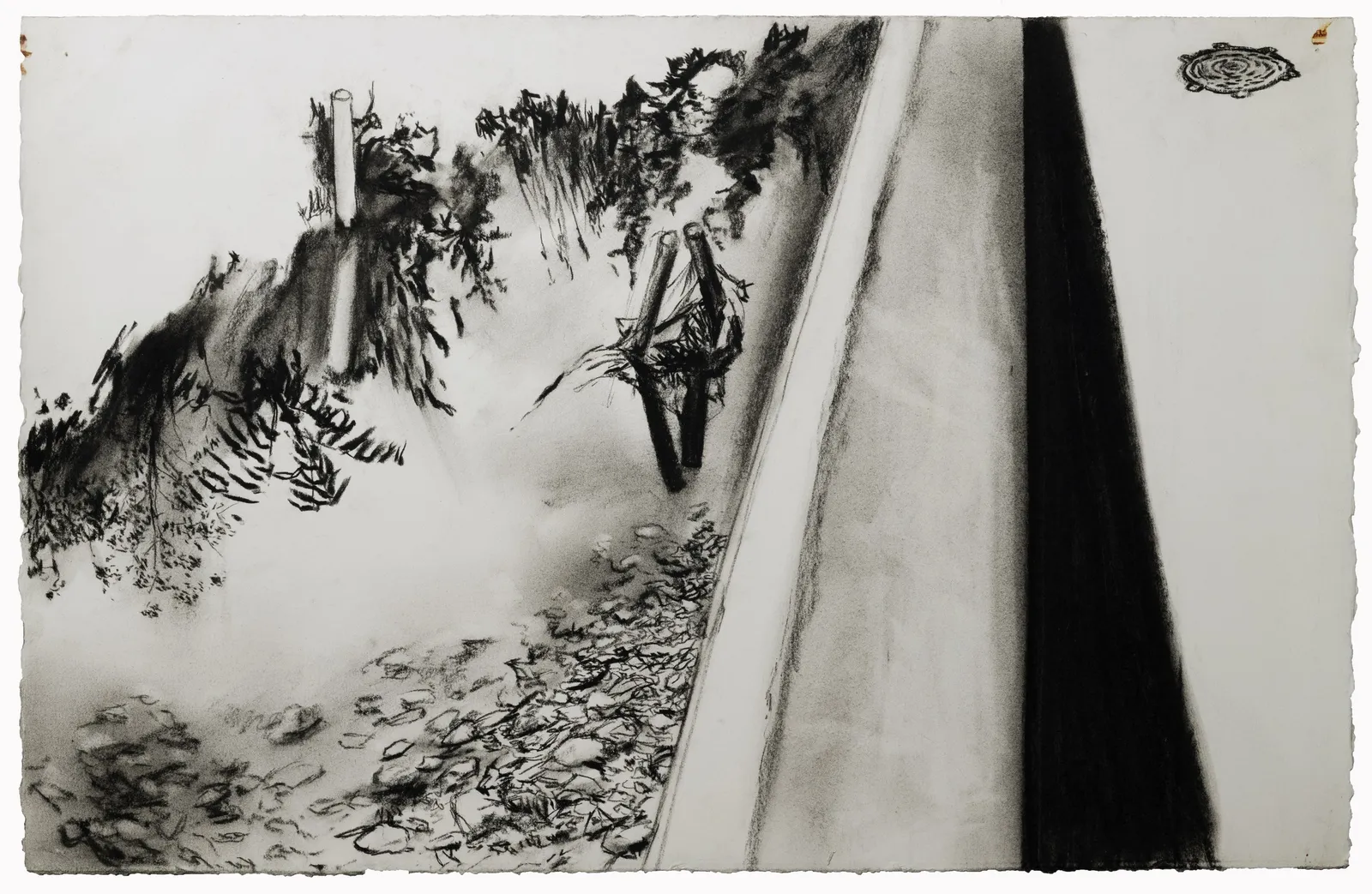Les Aygalades — charcoal on paper, 16 of 30