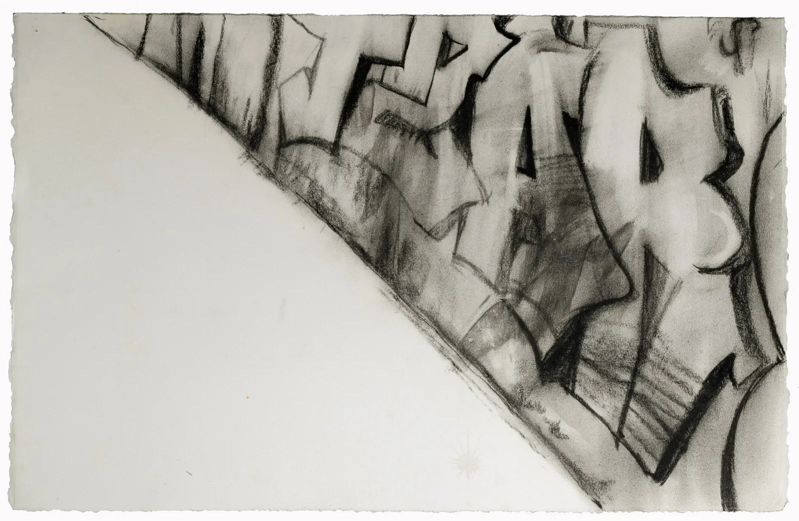 Les Aygalades — charcoal on paper, 17 of 30
