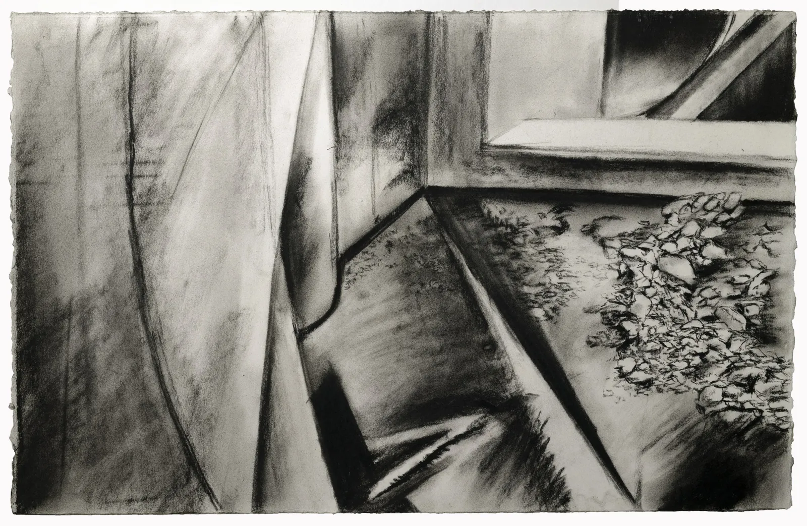 Les Aygalades — charcoal on paper, 20 of 30