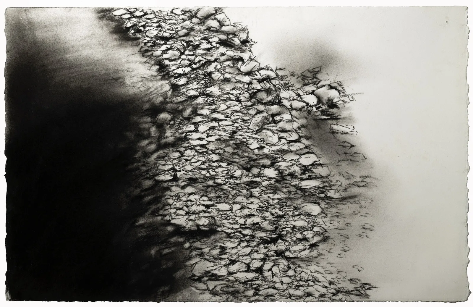 Les Aygalades — charcoal on paper, 27 of 30
