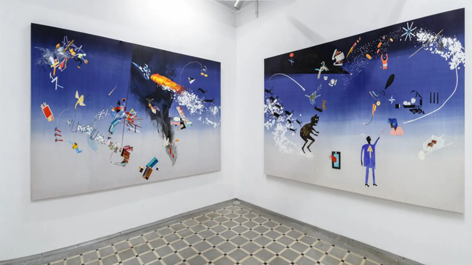A Second Coming — installation view, Experimenter, Ballygunge Place, Kolkata, 2019
