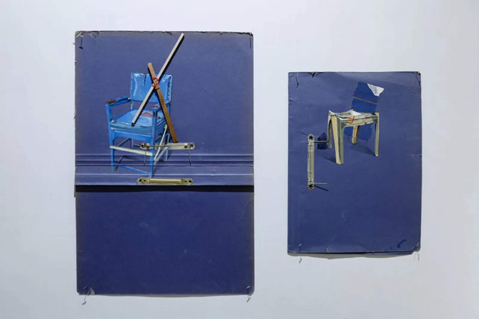 Untitled (Watercolours), 2018–19 — watercolour on paper and board, suite of 2