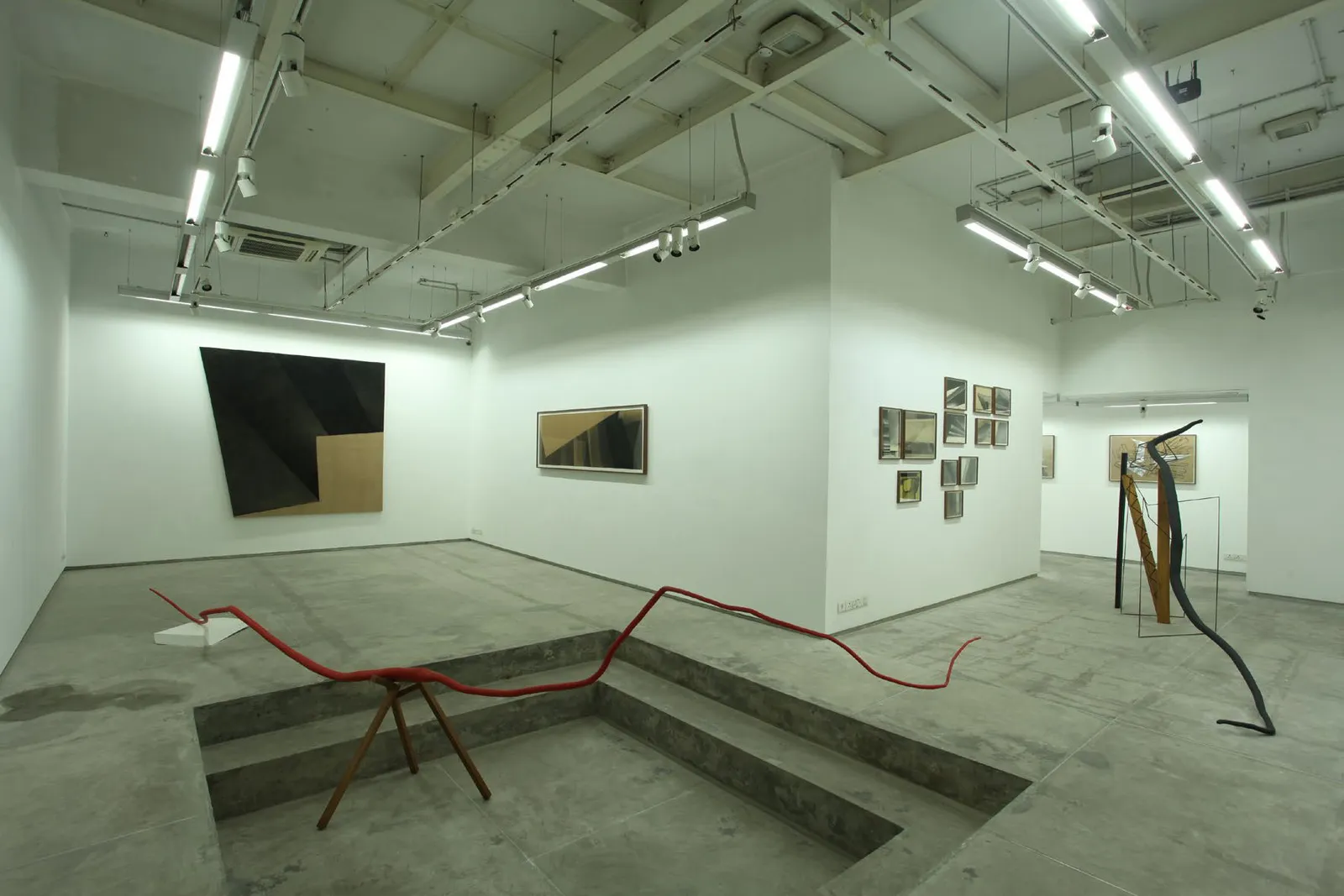Anywhere but Here — installation view, Experimenter, Kolkata, 2015