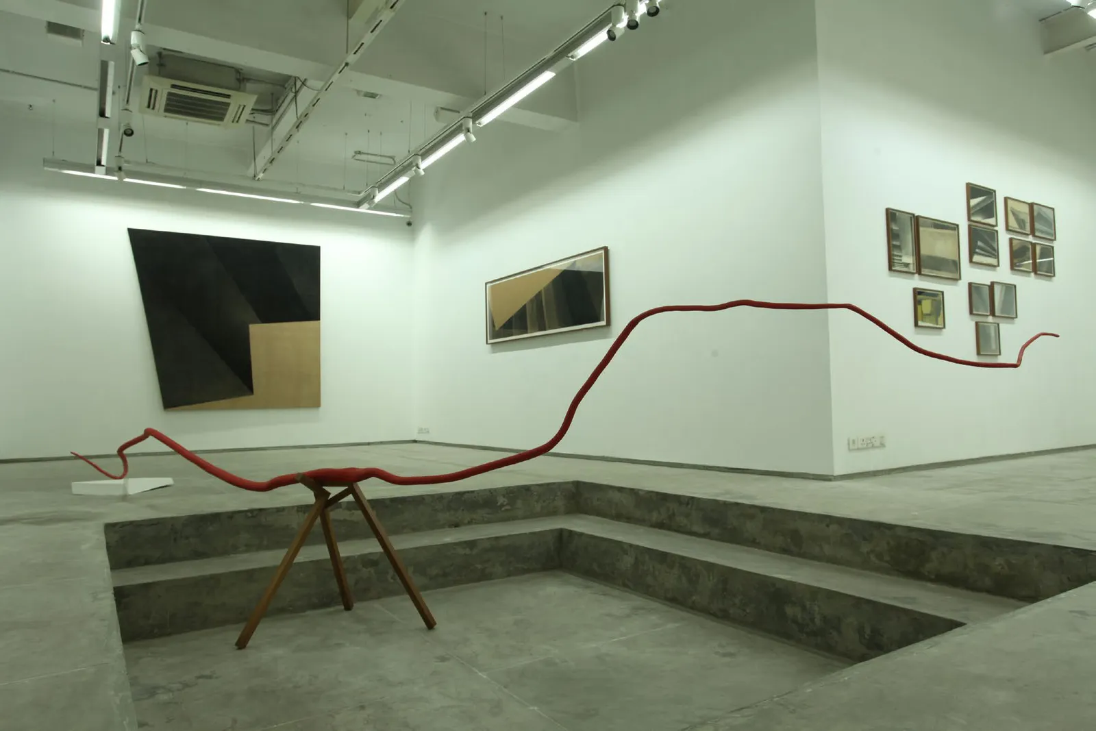 Anywhere but Here — installation view, Experimenter, Kolkata, 2015