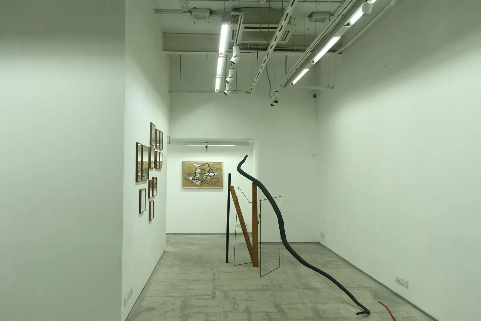 Anywhere but Here — installation view, Experimenter, Kolkata, 2015