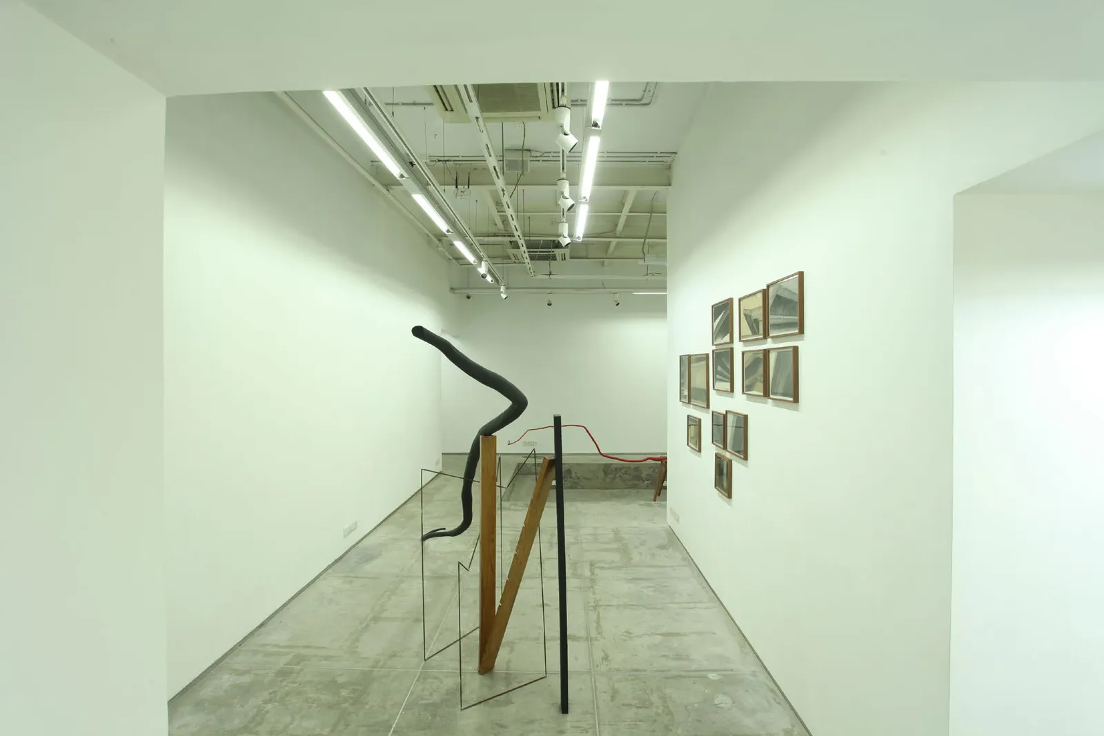 Anywhere but Here — installation view, Experimenter, Kolkata, 2015