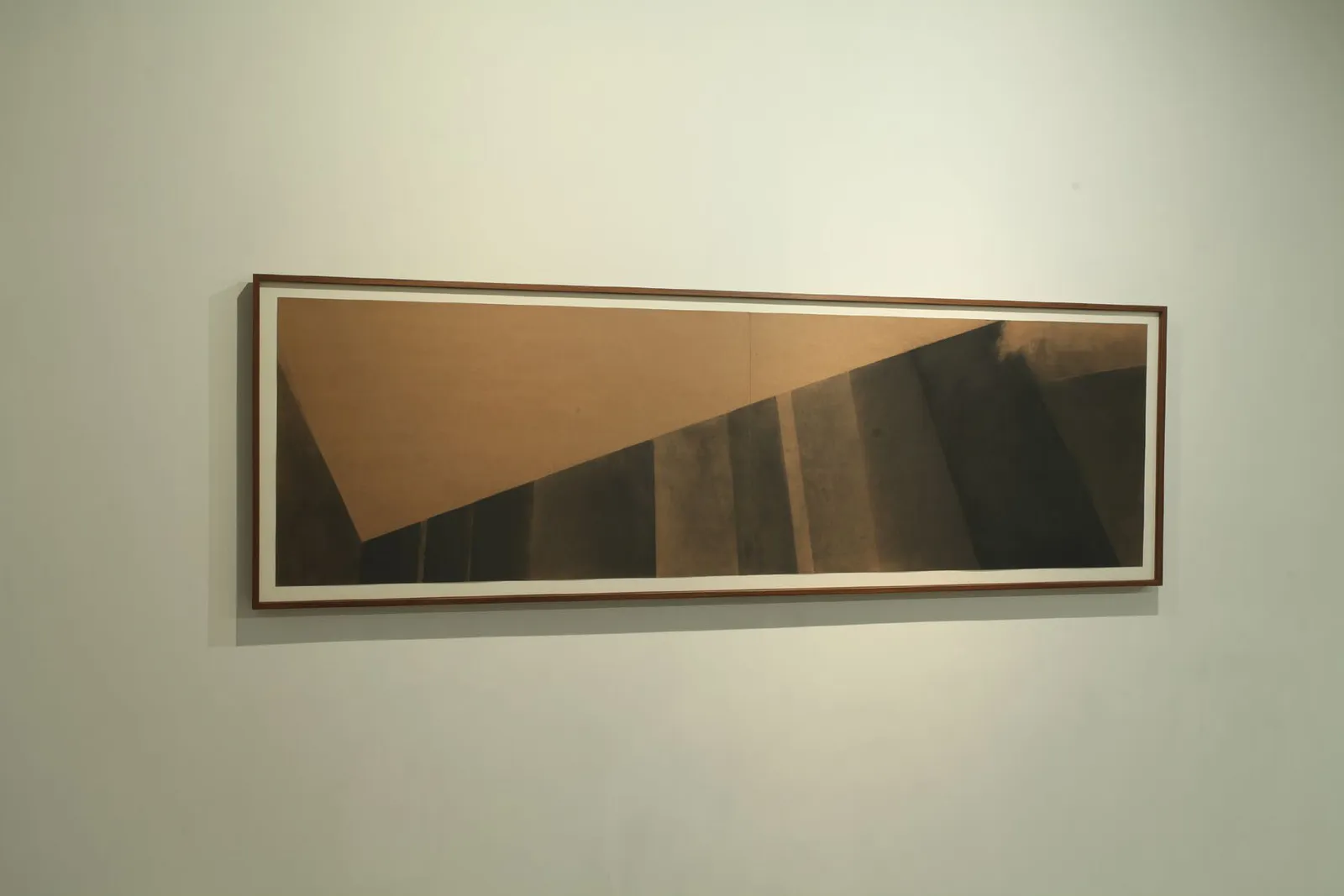 Blindspot, 2015 — charcoal on paper, 200 × 60 cm