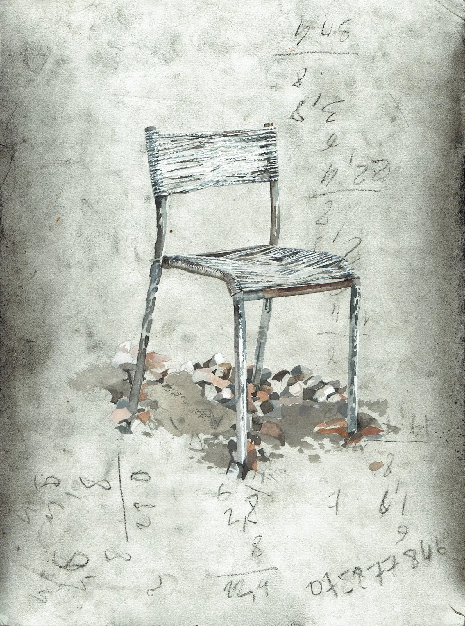 Chouf, 38 × 28.1 cm, 2019–2020