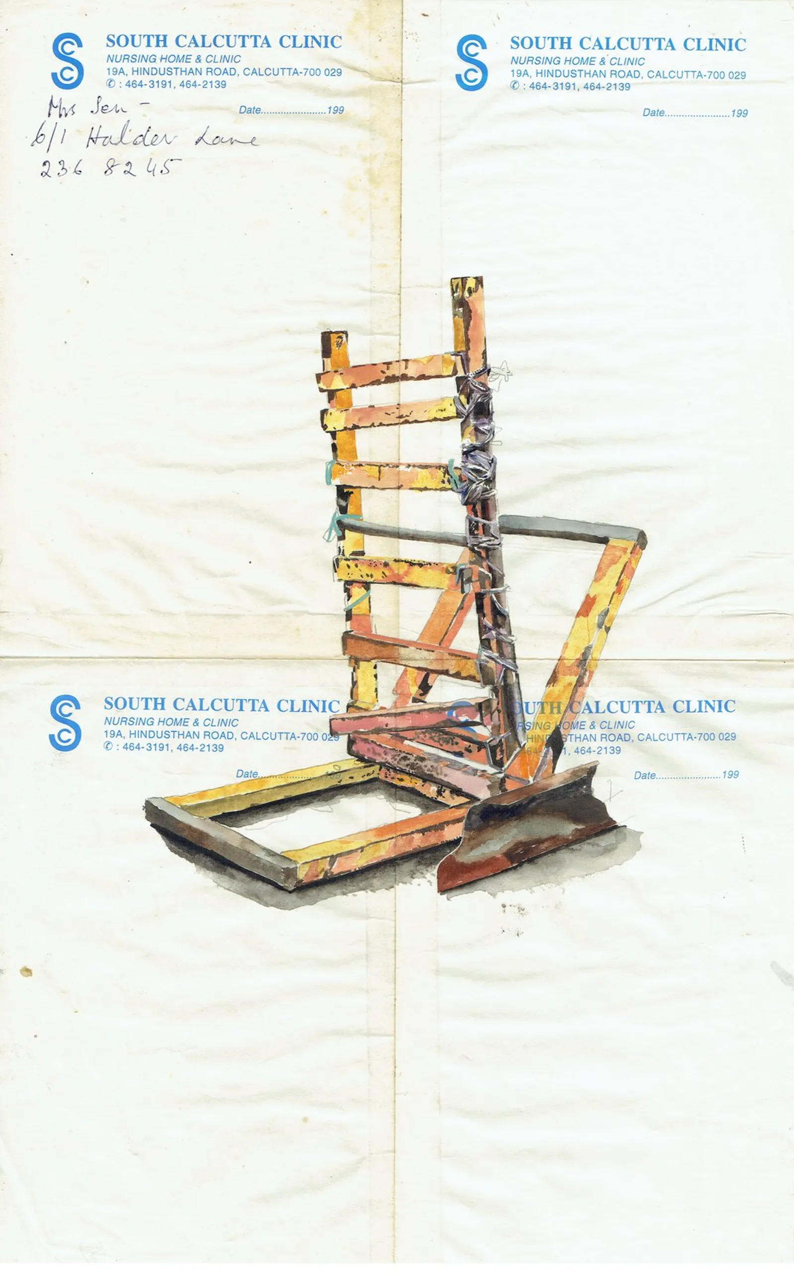 Chouf, 43.3 × 26.9 cm, 2019–2020