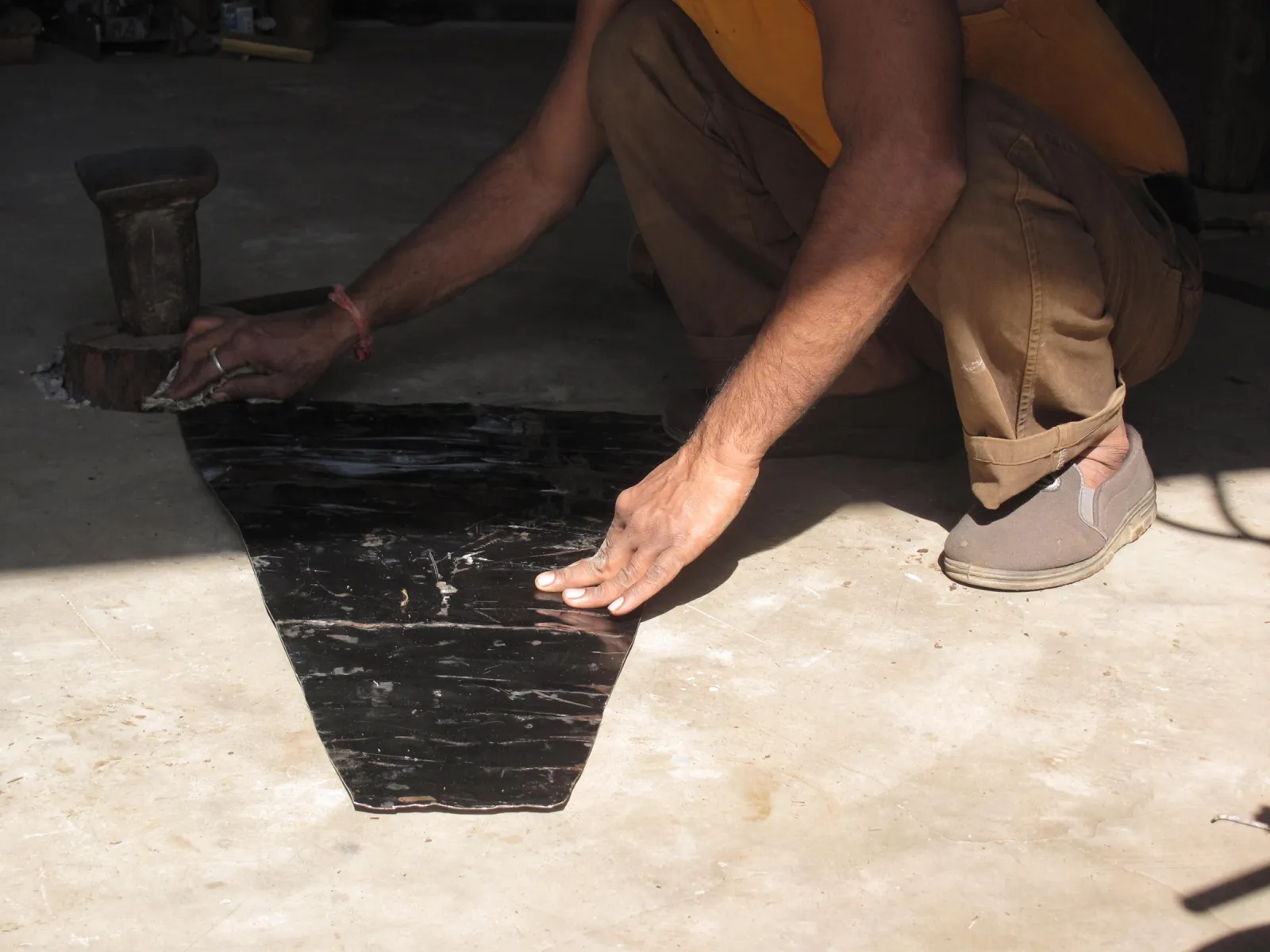 Partapur, 2011 — steel, site-specific installation