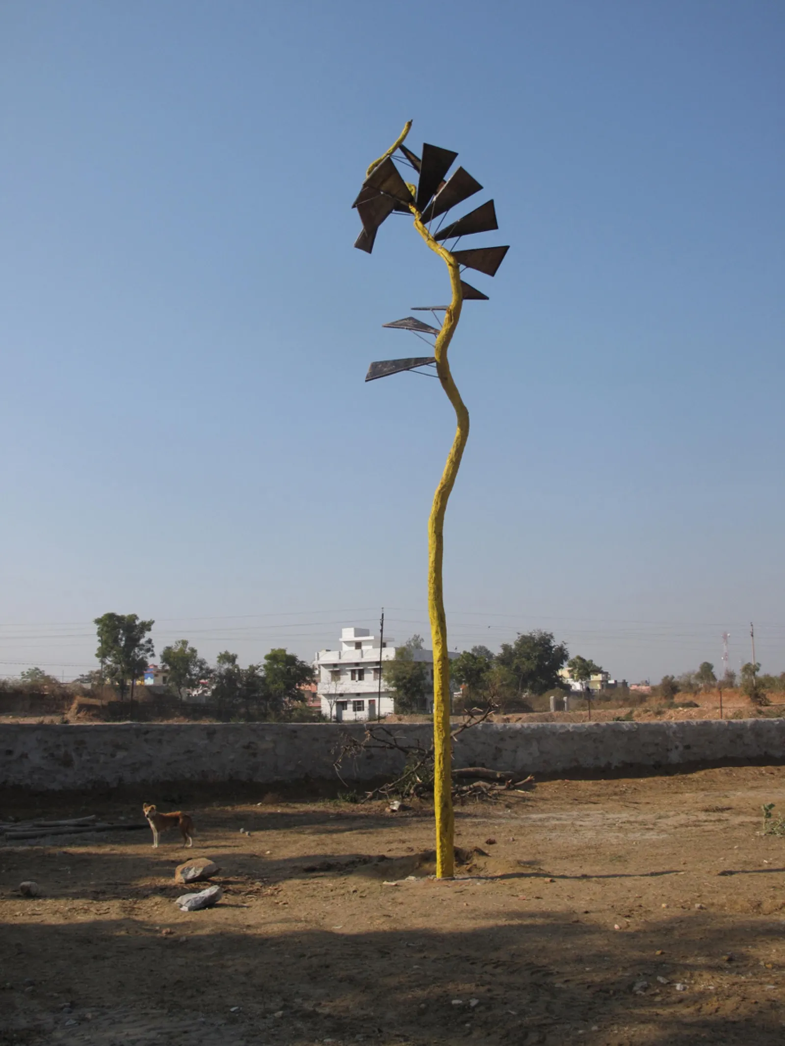 Partapur, 2011 — steel, site-specific installation