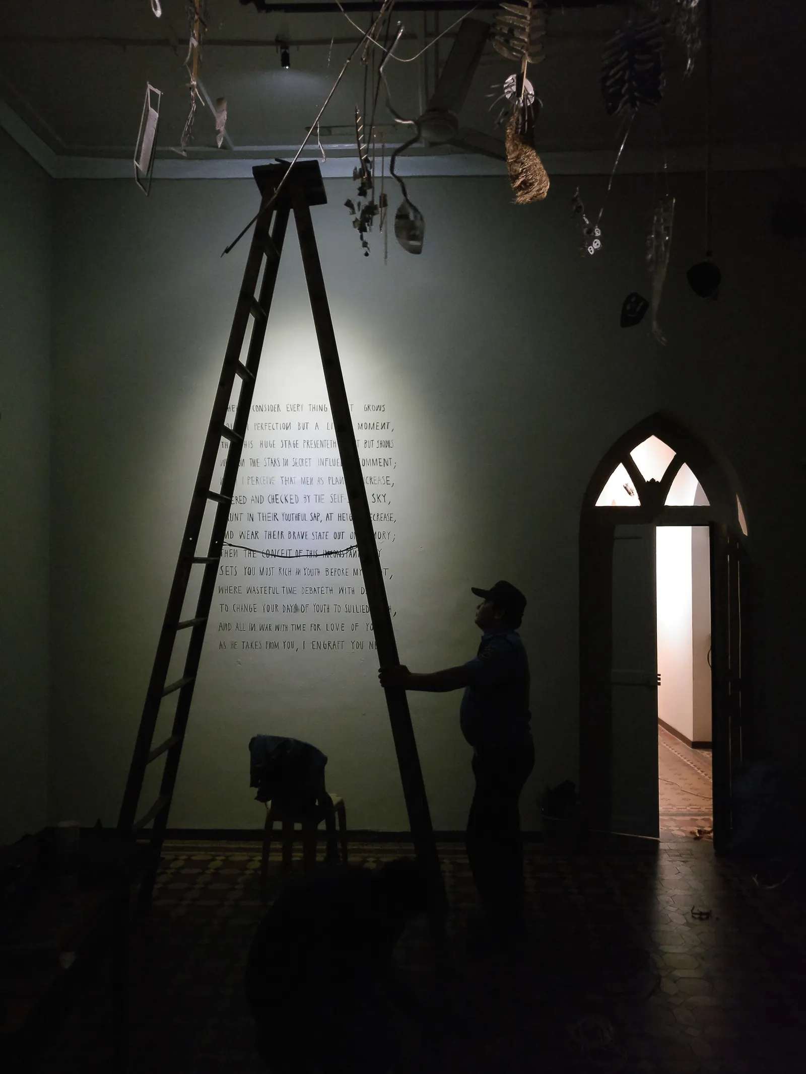 Residuum, 2018 — installation view