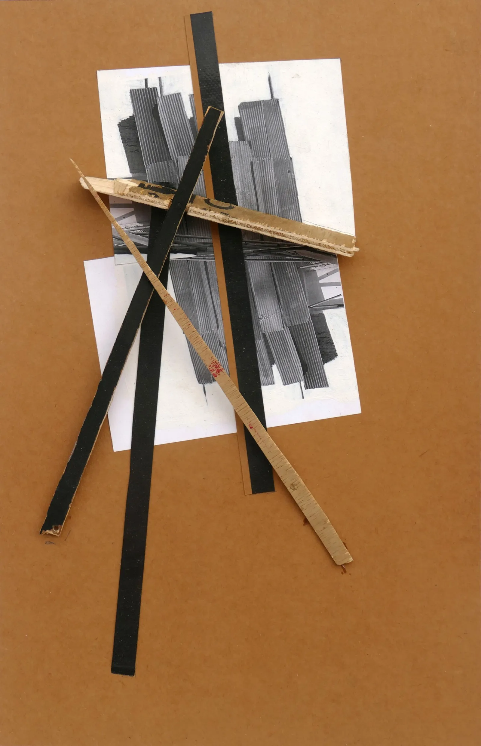 XXIII.XII.016 — collage on paper