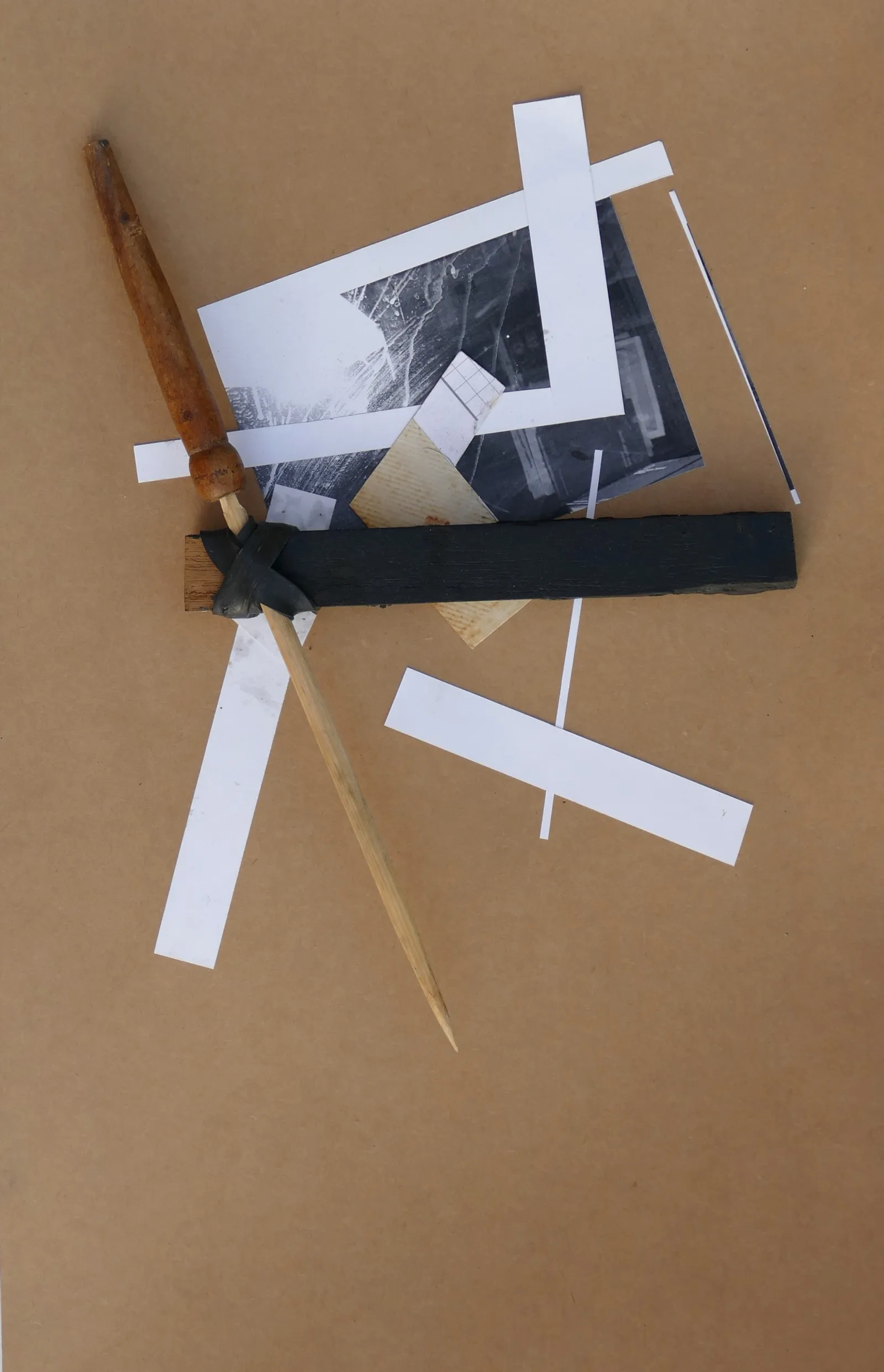XXIII.XII.016 — collage on paper