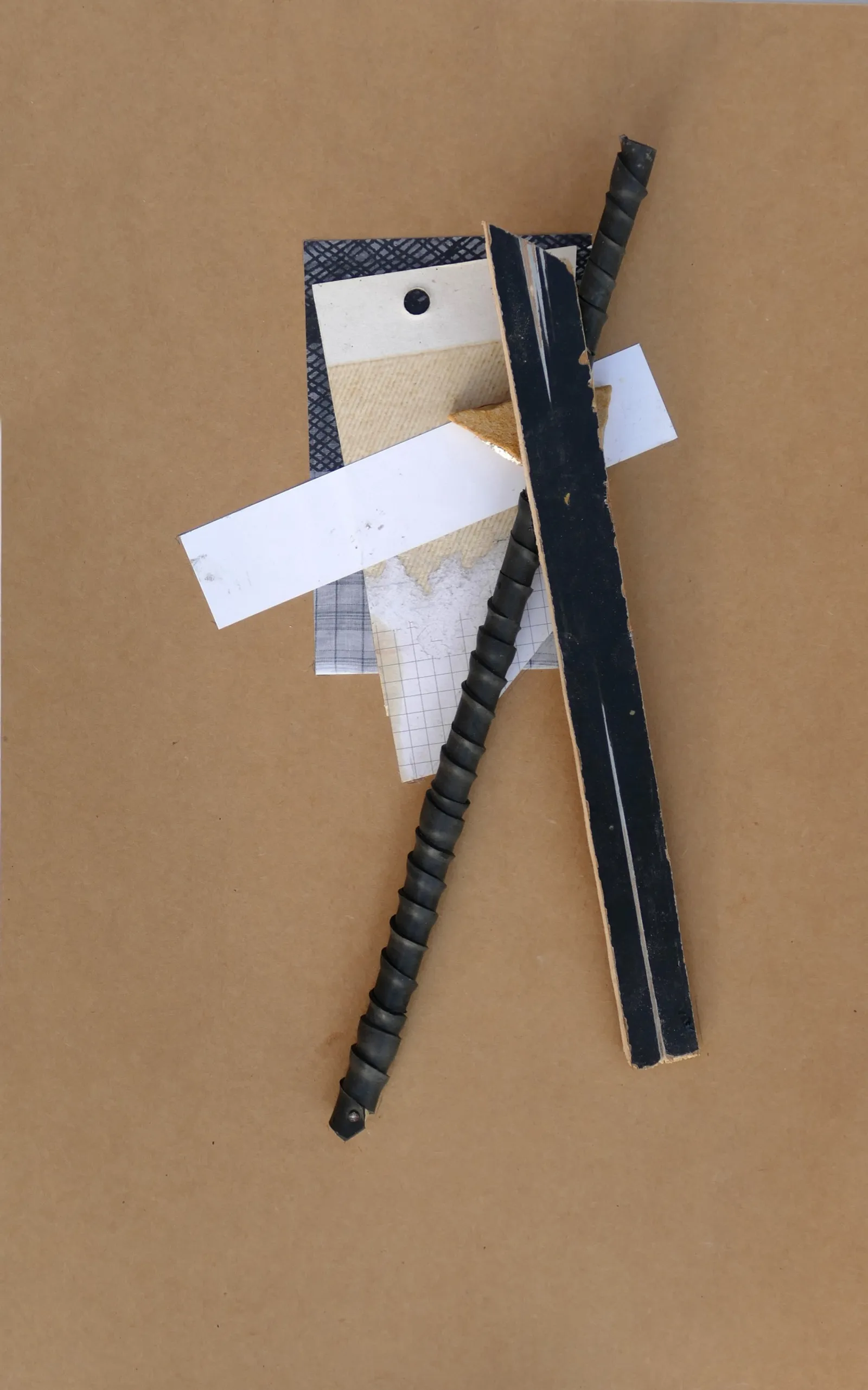 XXIII.XII.016 — collage on paper