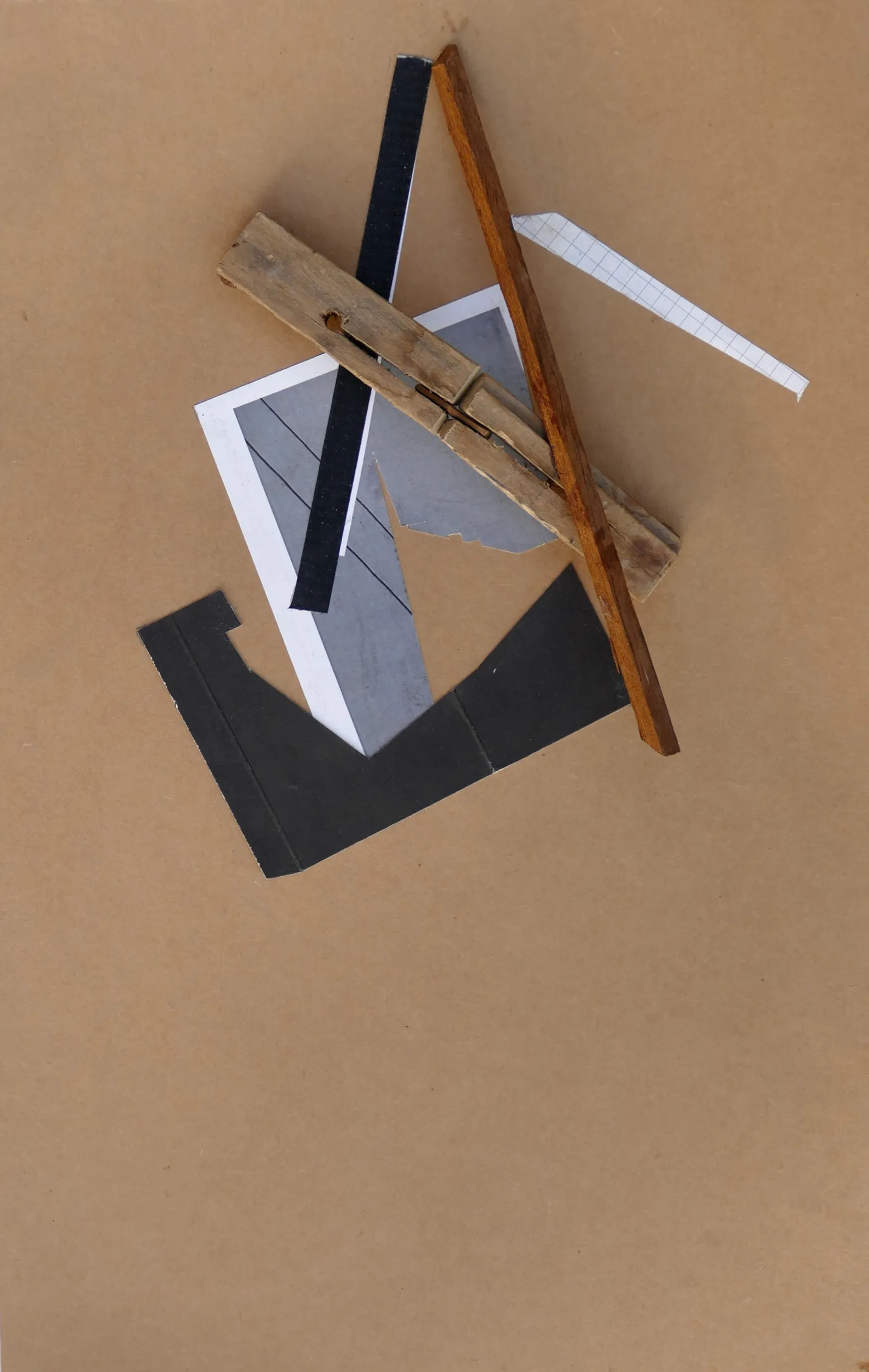 XXIII.XII.016 — collage on paper
