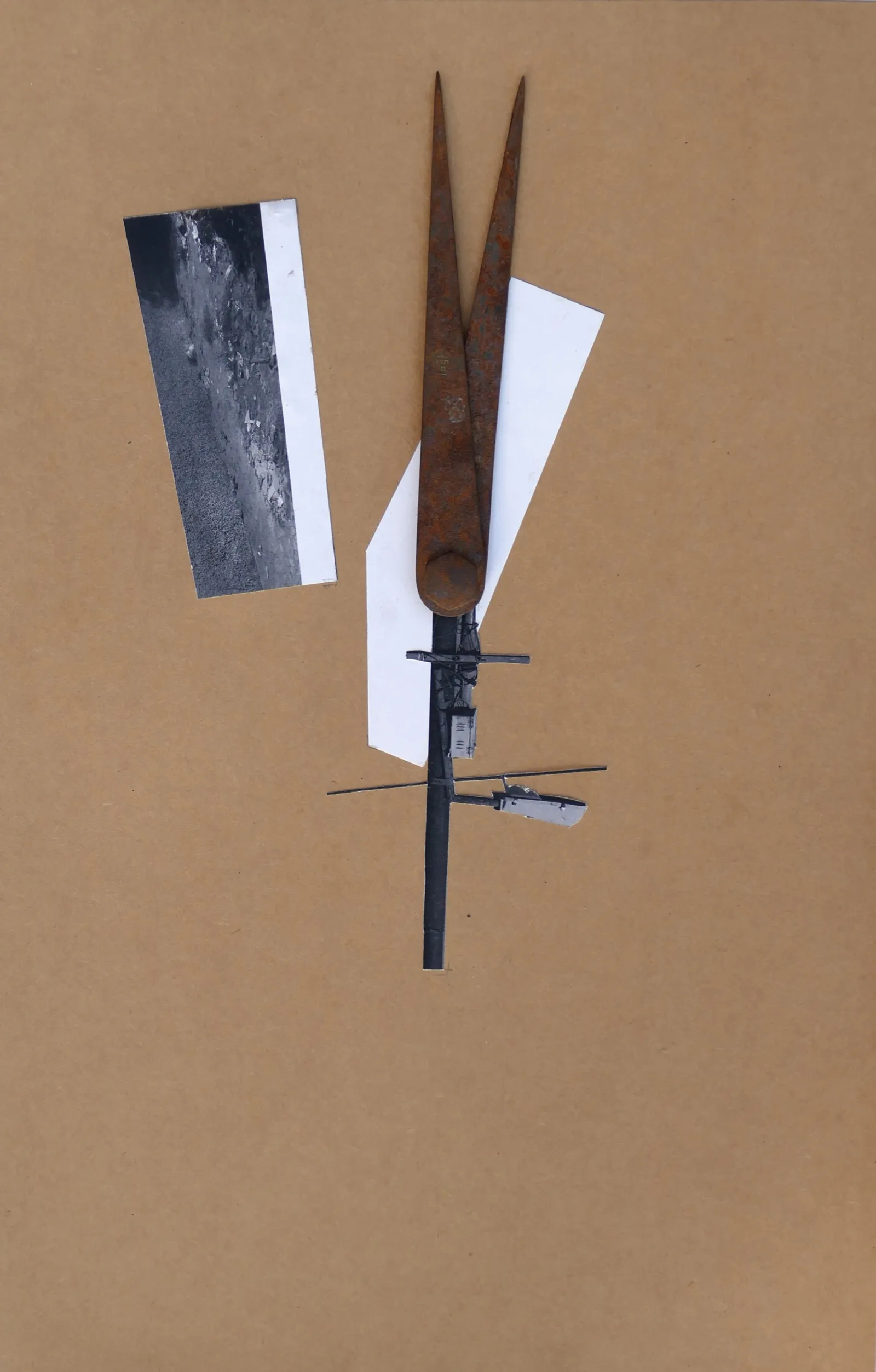 XXIII.XII.016 — collage on paper