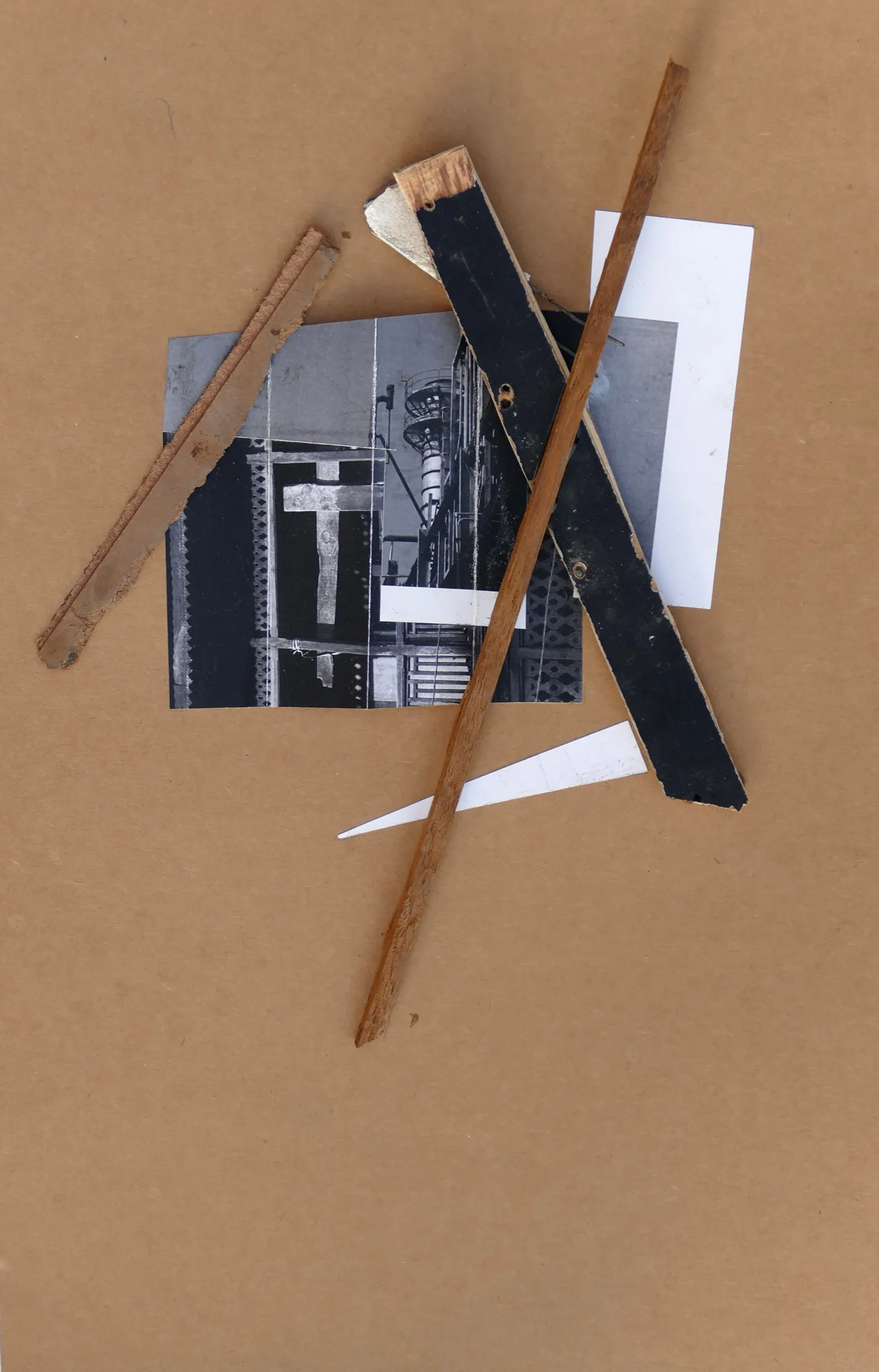 XXIII.XII.016 — collage on paper