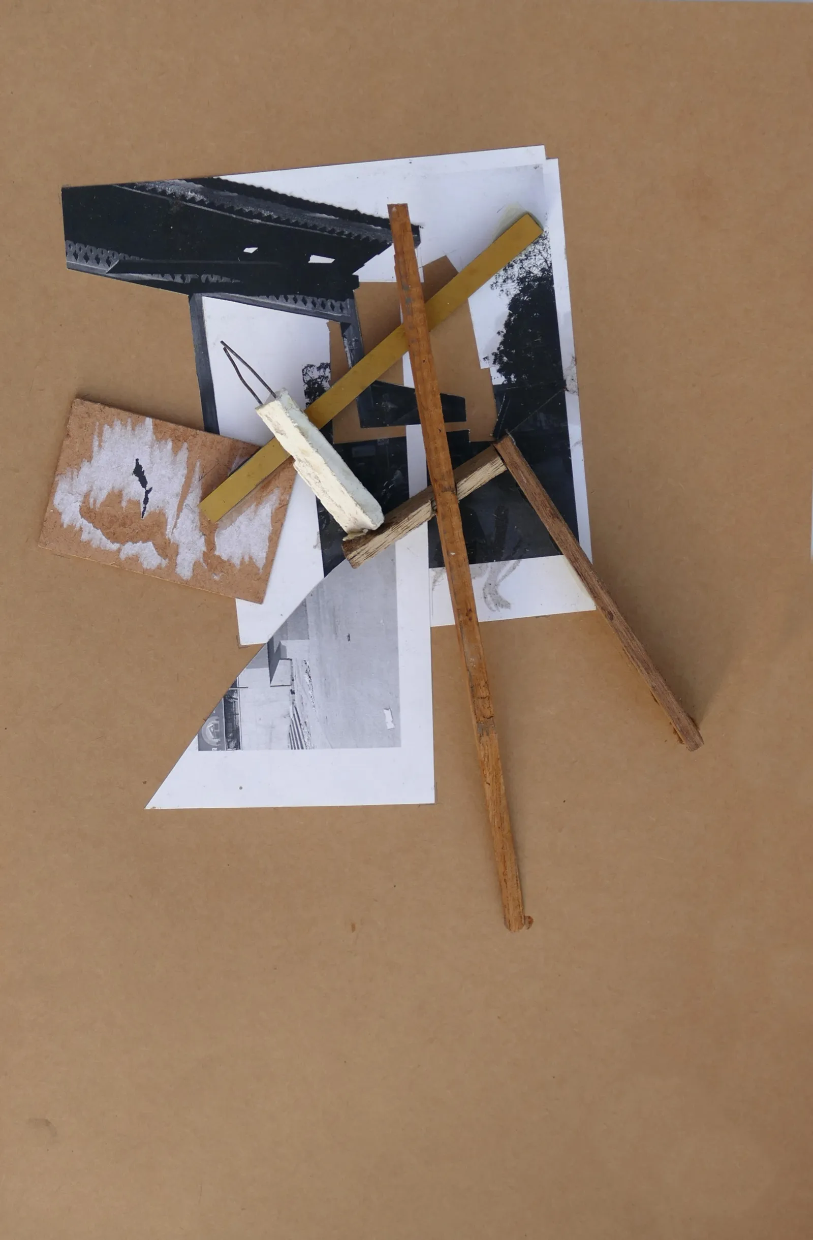 XXIII.XII.016 — collage on paper