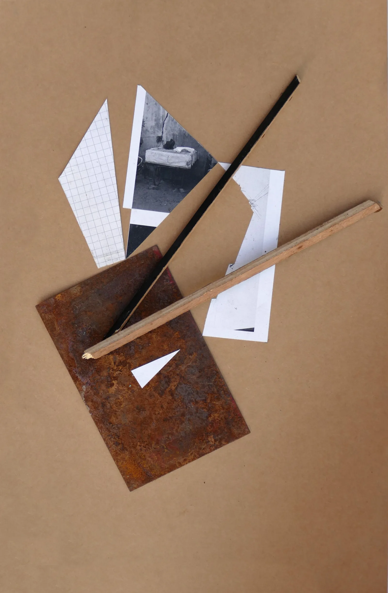 XXIII.XII.016 — collage on paper