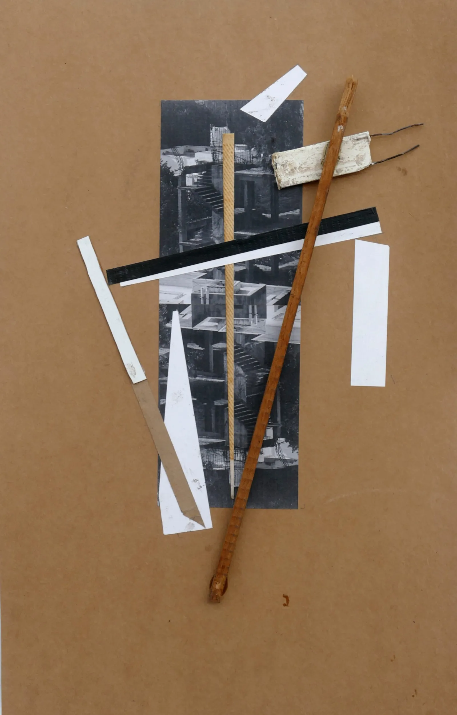 XXIII.XII.016 — collage on paper