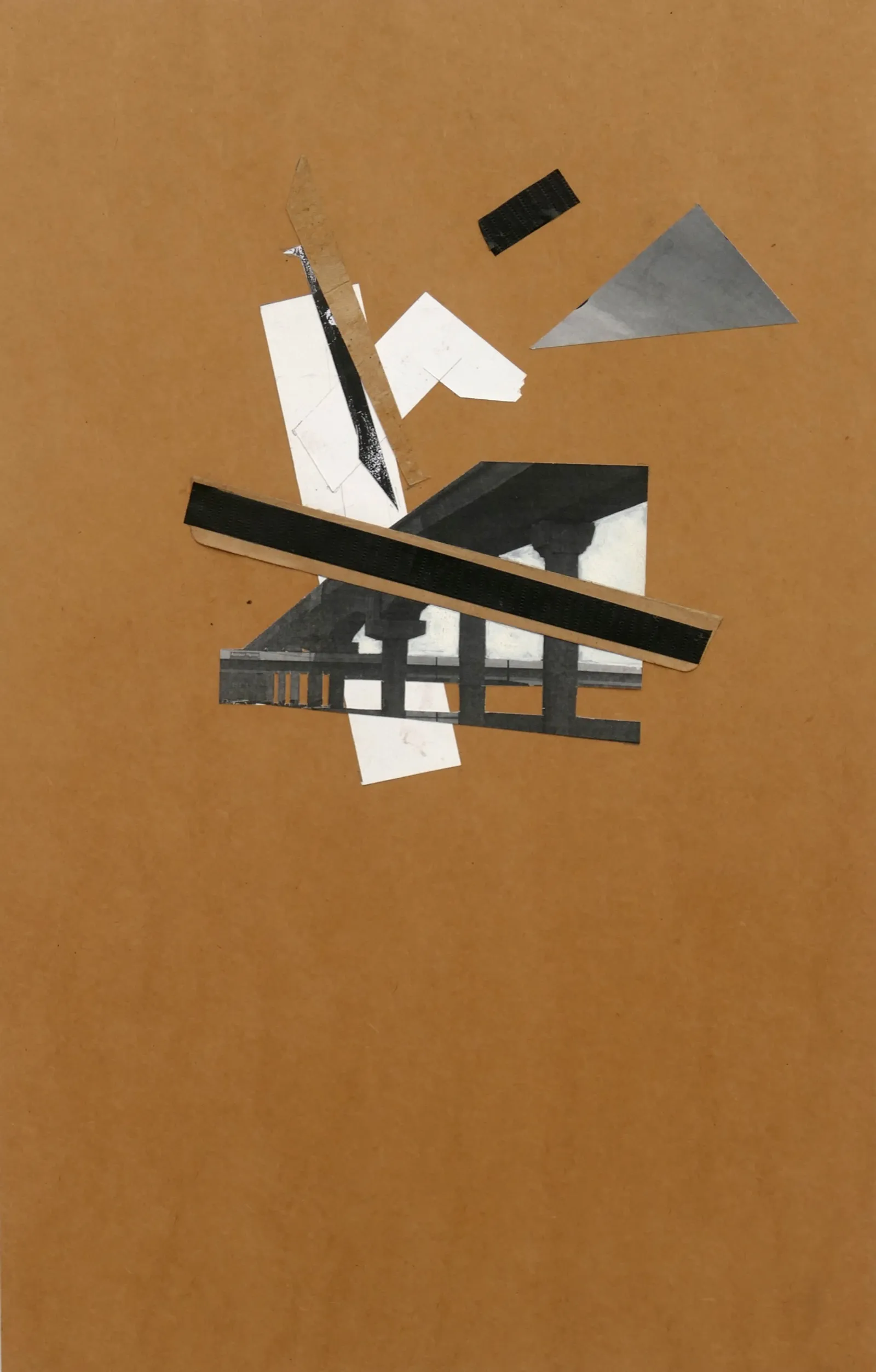 XXIII.XII.016 — collage on paper