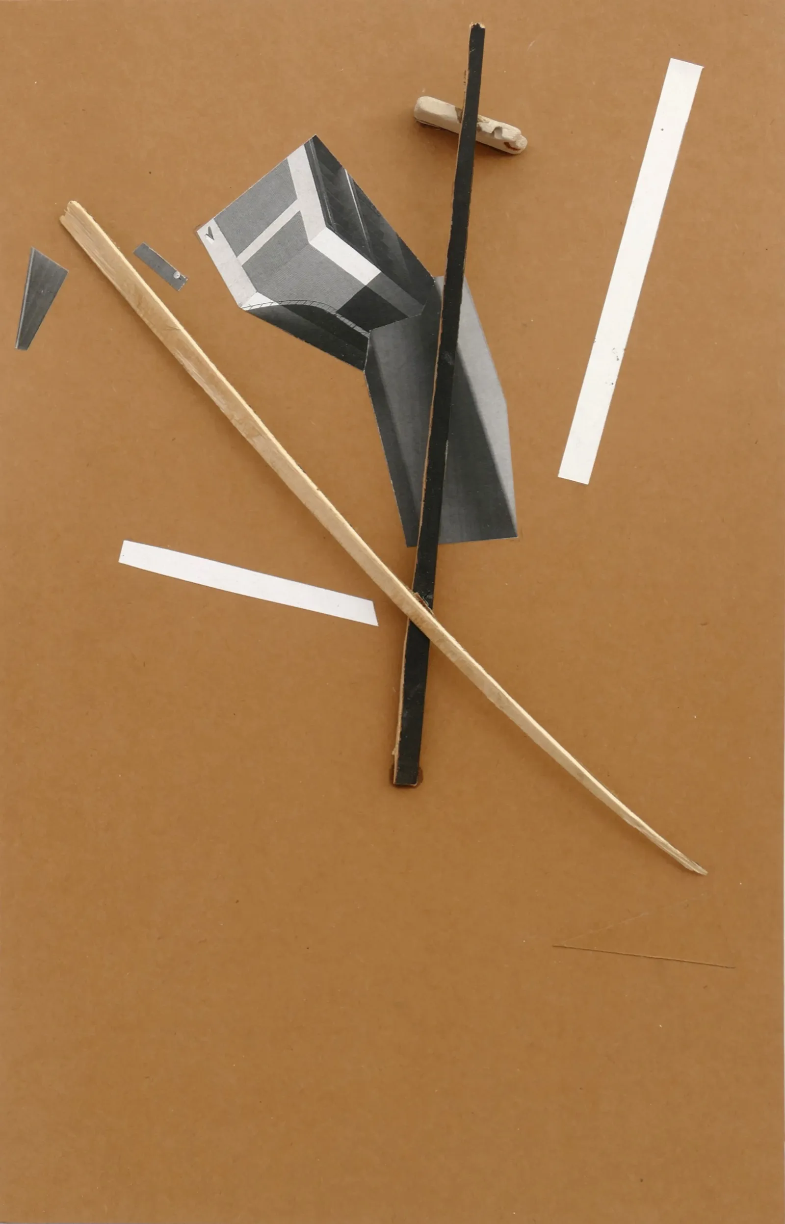 XXIII.XII.016 — collage on paper