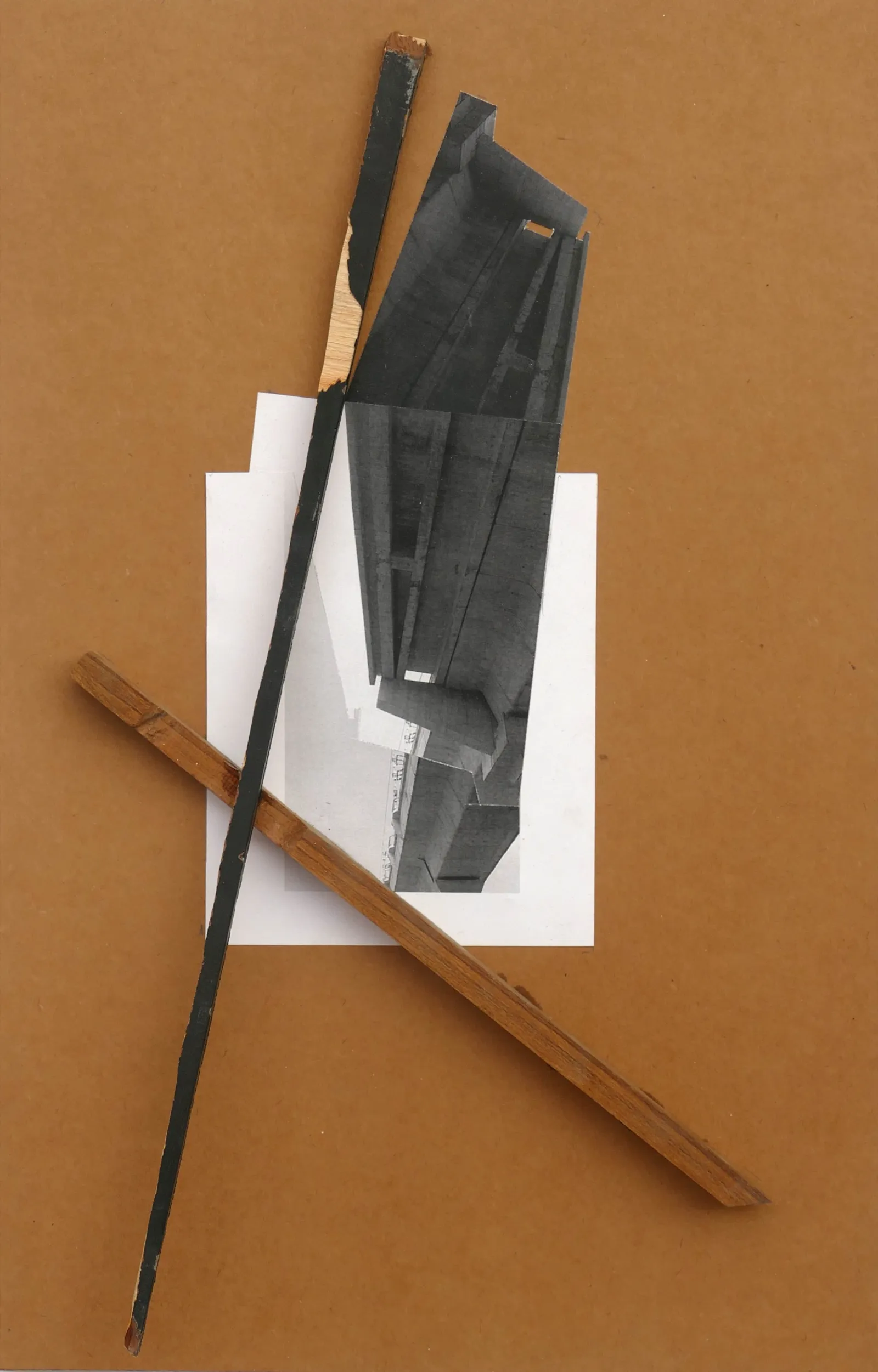 XXIII.XII.016 — collage on paper