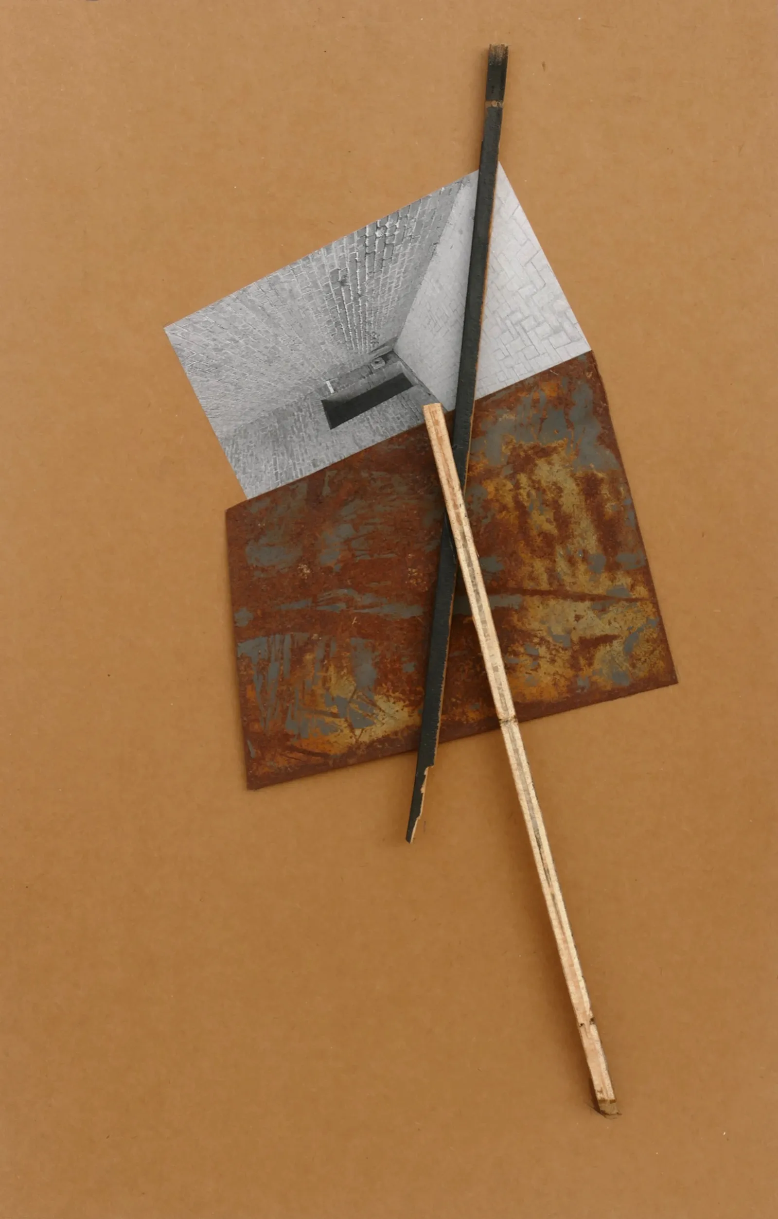 XXIII.XII.016 — collage on paper
