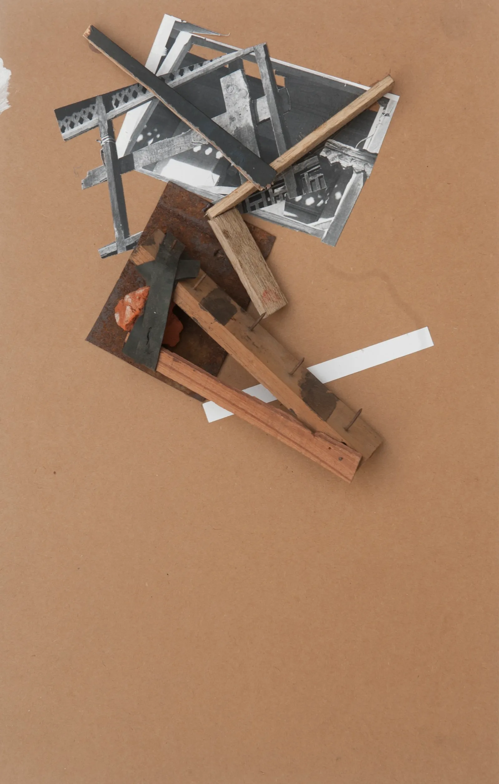 XXIII.XII.016 — collage on paper