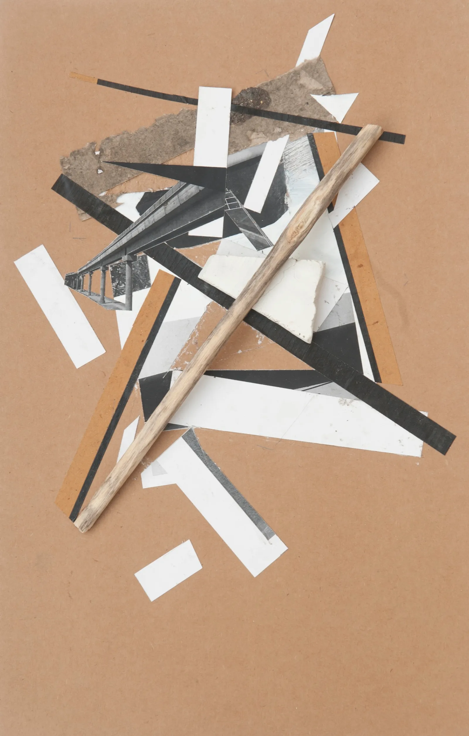 XXIII.XII.016 — collage on paper