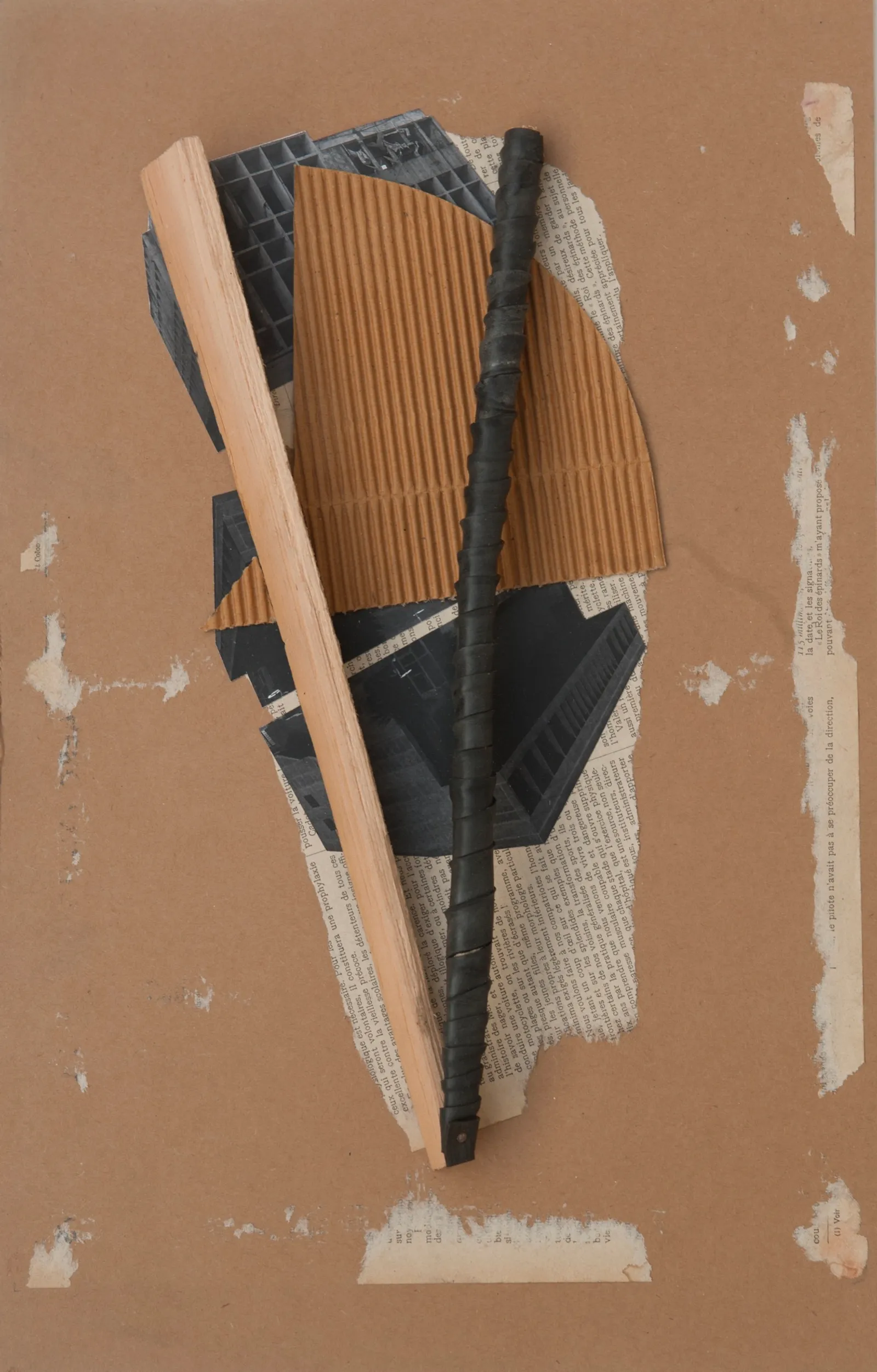 XXIII.XII.016 — collage on paper