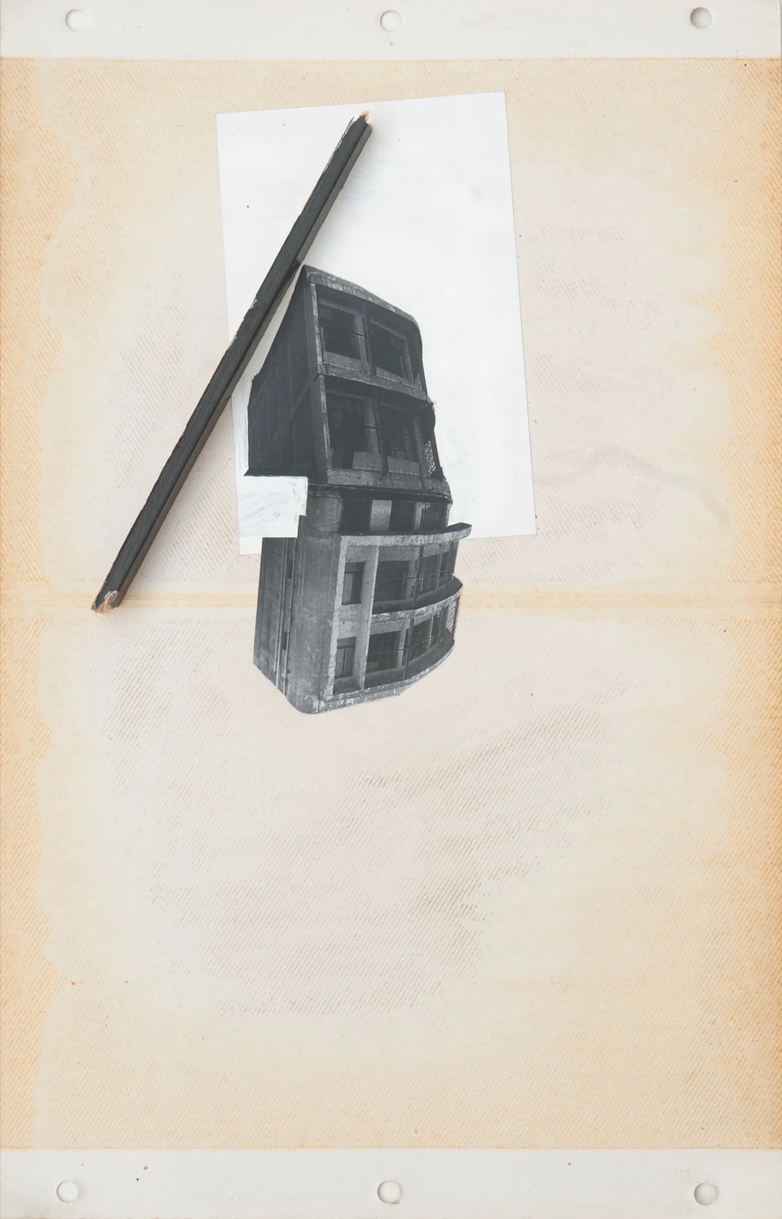 XXIII.XII.016 — collage on paper