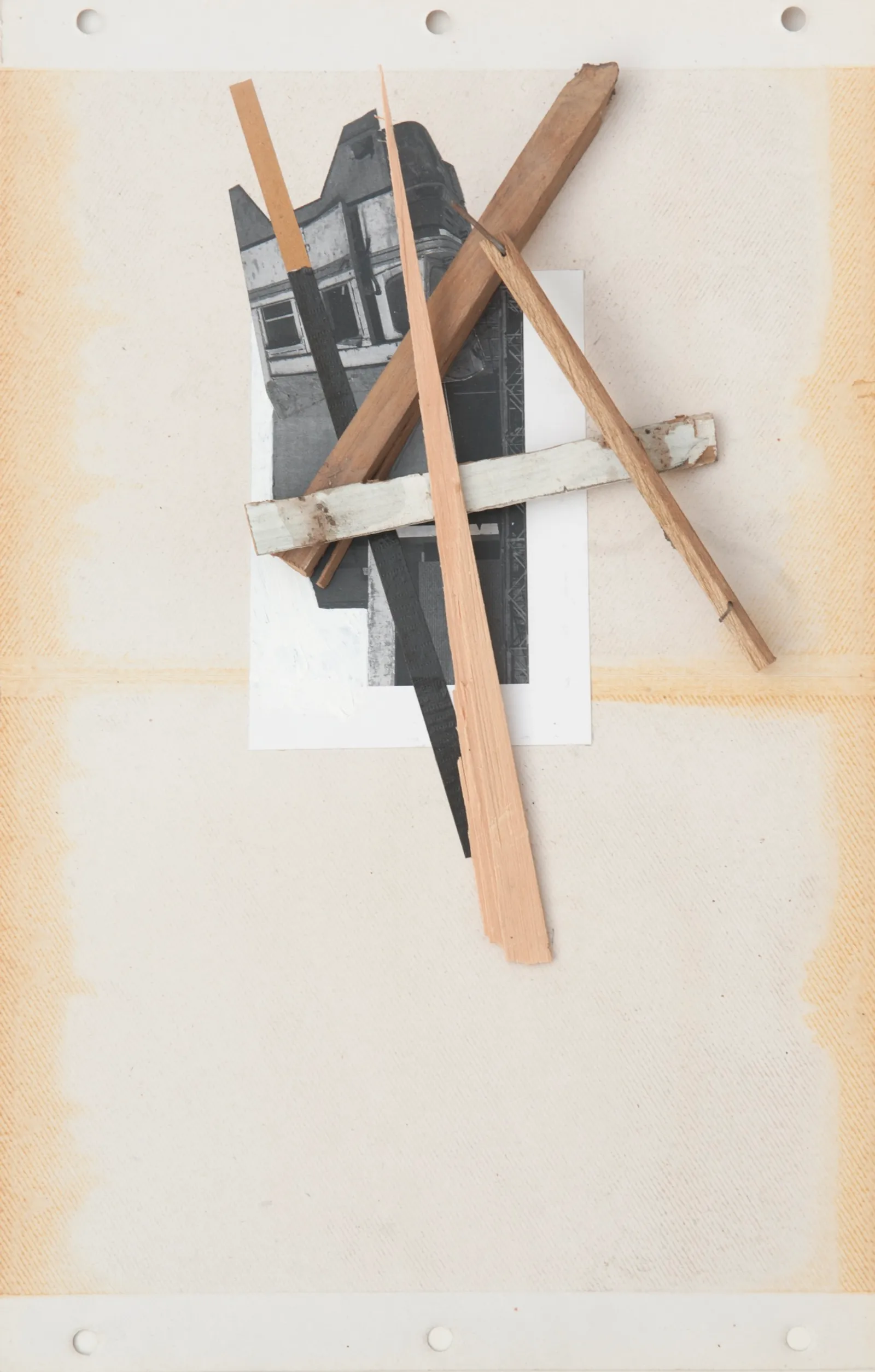 XXIII.XII.016 — collage on paper