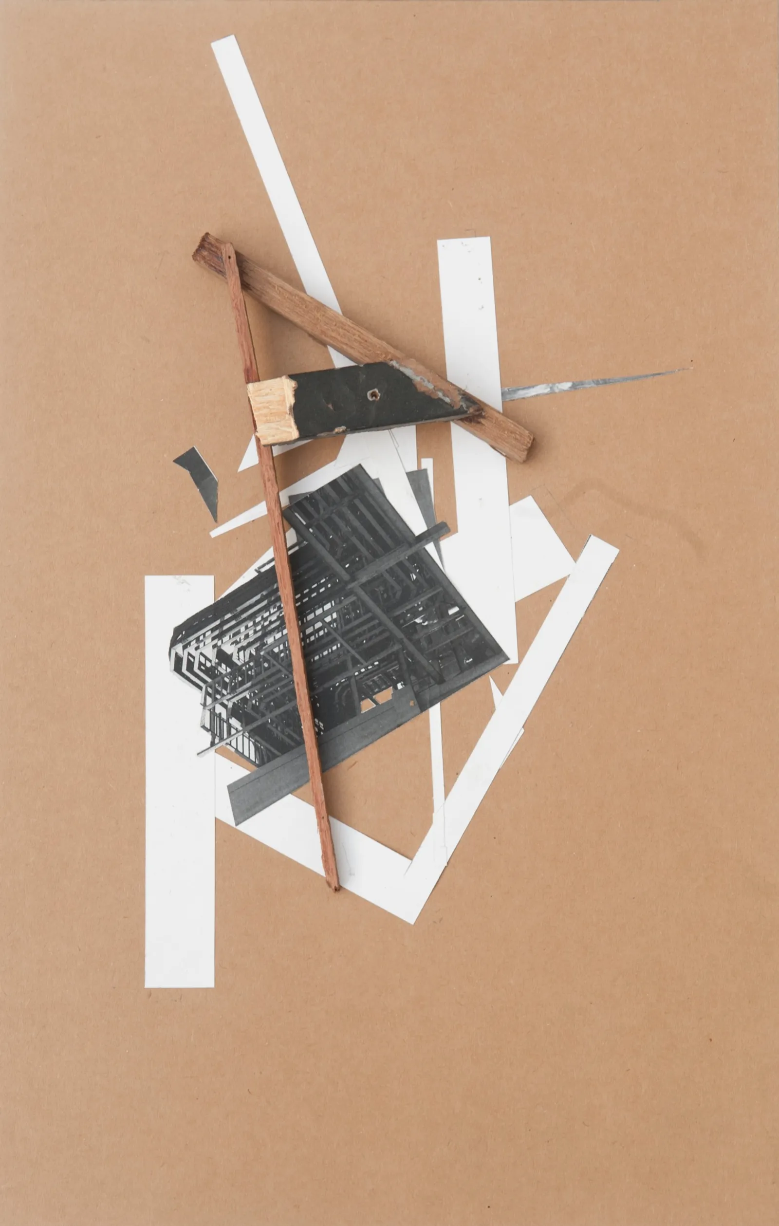XXIII.XII.016 — collage on paper