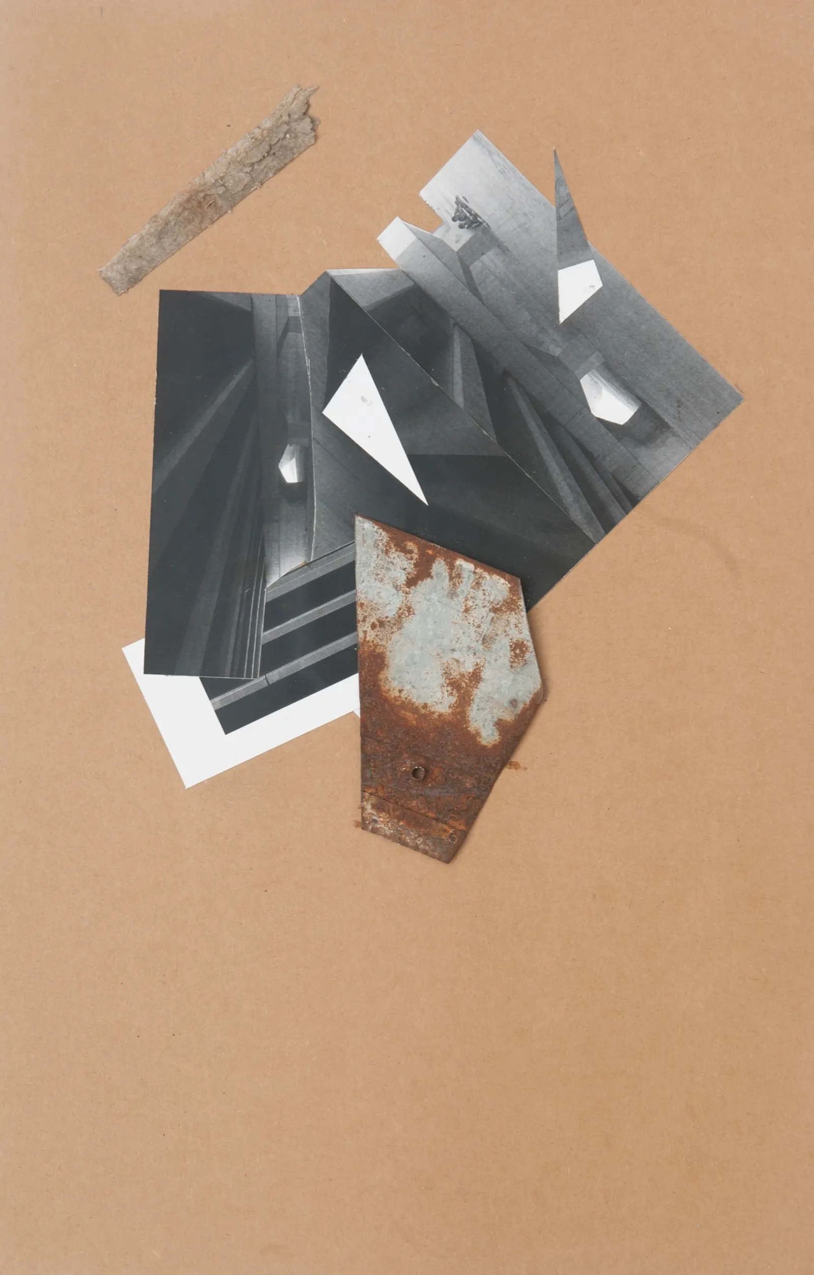 XXIII.XII.016 — collage on paper