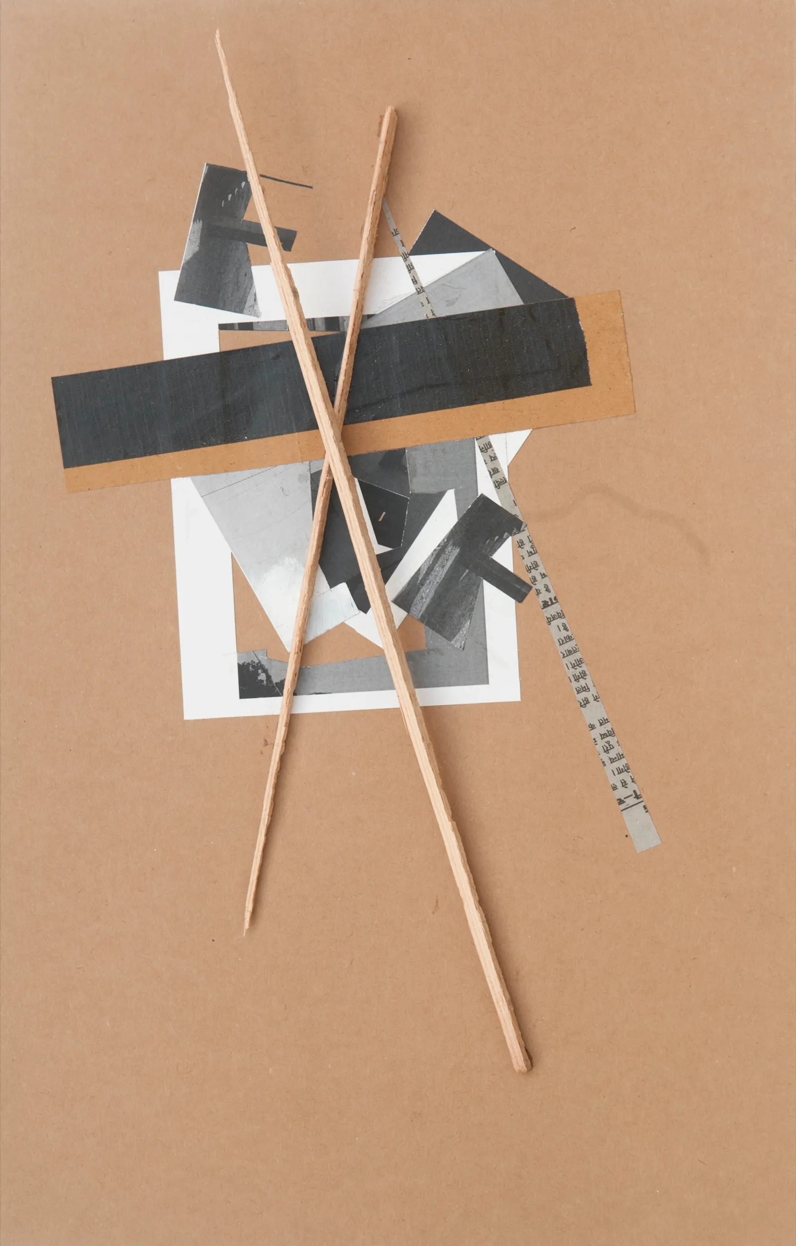 XXIII.XII.016 — collage on paper