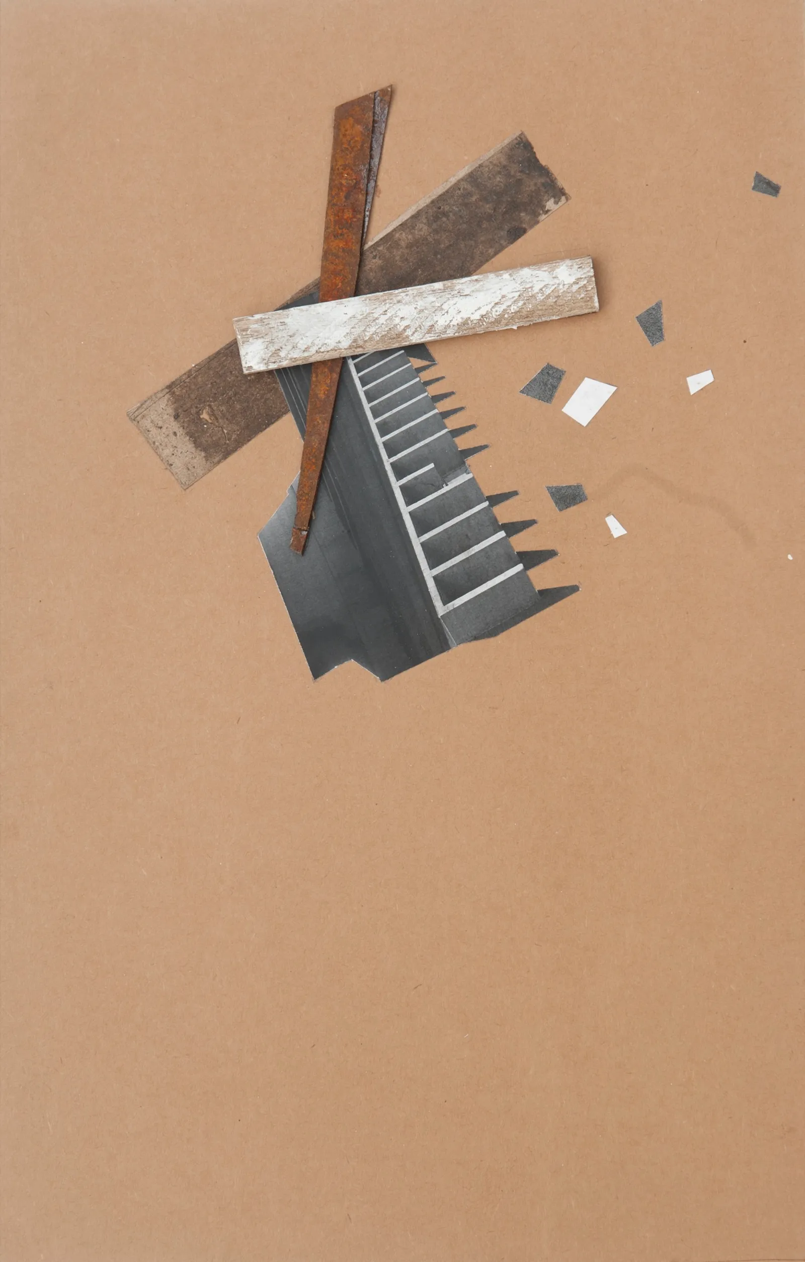XXIII.XII.016 — collage on paper
