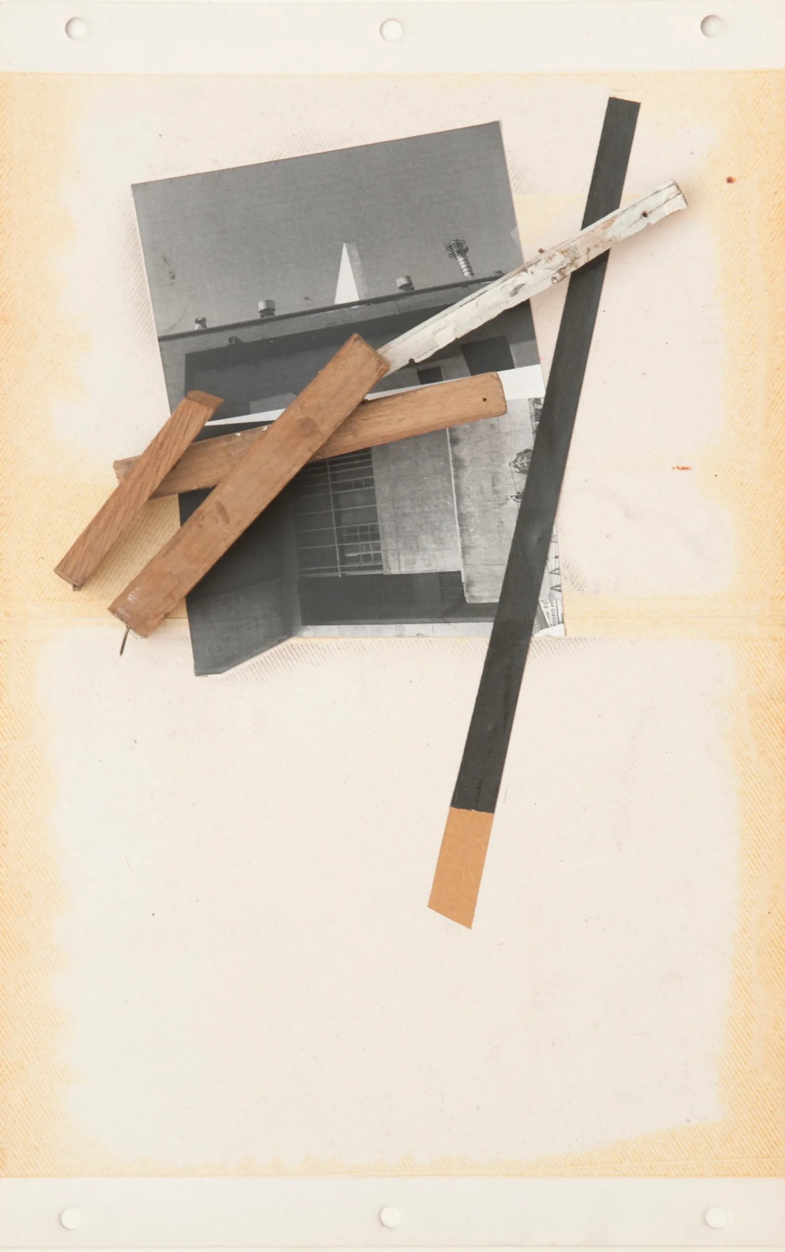 XXIII.XII.016 — collage on paper