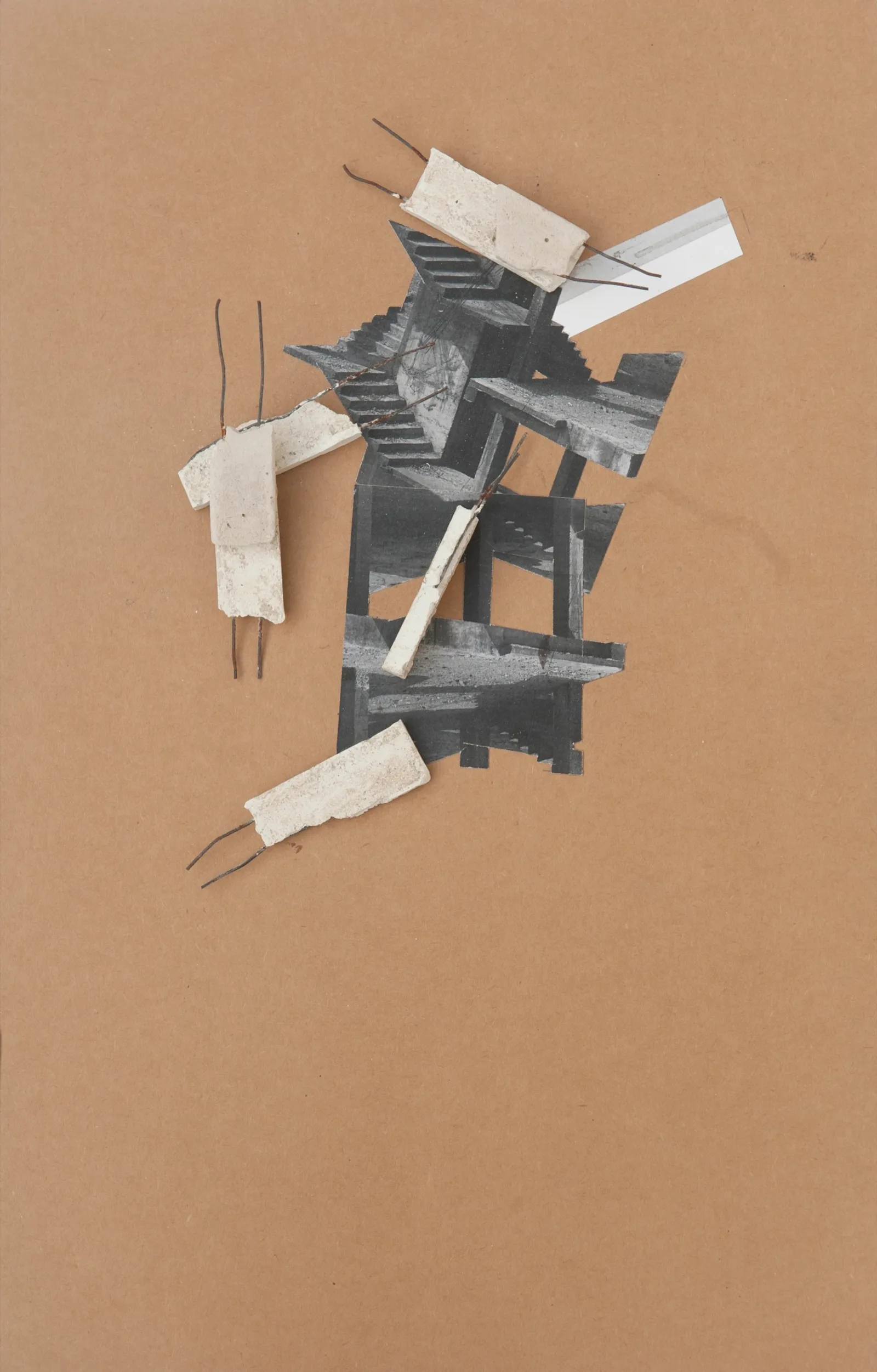 XXIII.XII.016 — collage on paper