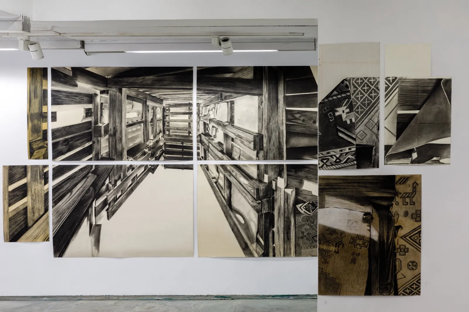 A View from Nowhere — installation view, Experimenter, Kolkata, 2021