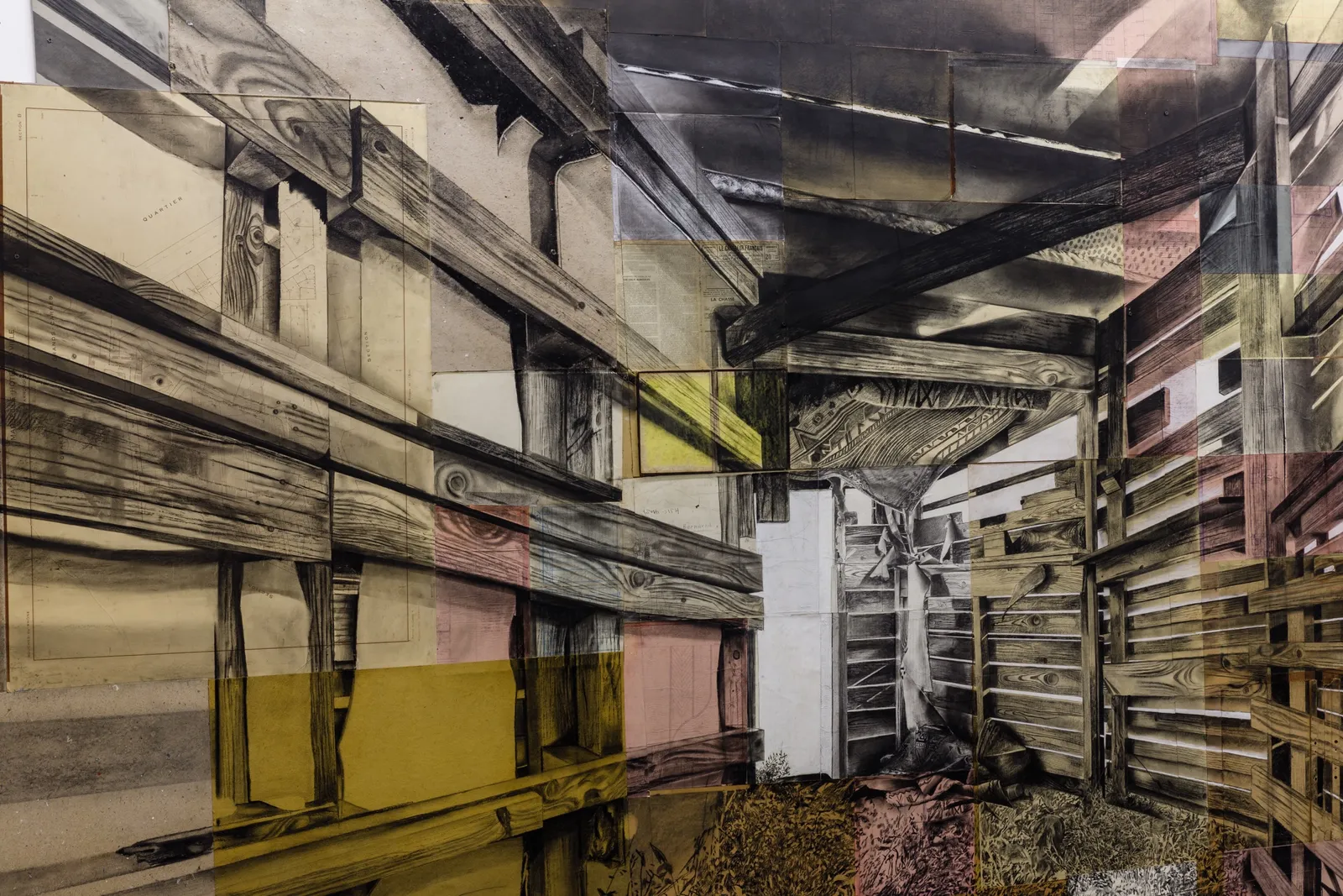 A View from Nowhere — installation view, Experimenter, Kolkata, 2021