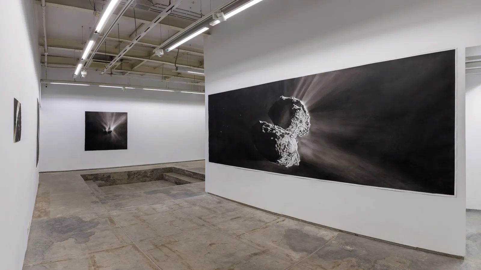 A View from Nowhere — installation view, Experimenter, Kolkata, 2021