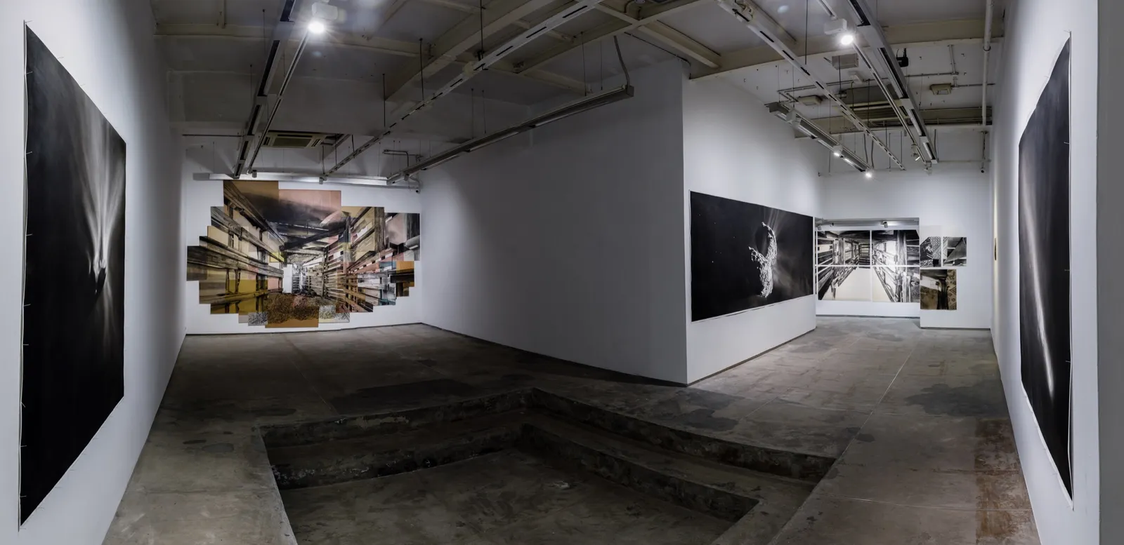 A View from Nowhere — installation view, Experimenter, Kolkata, 2021