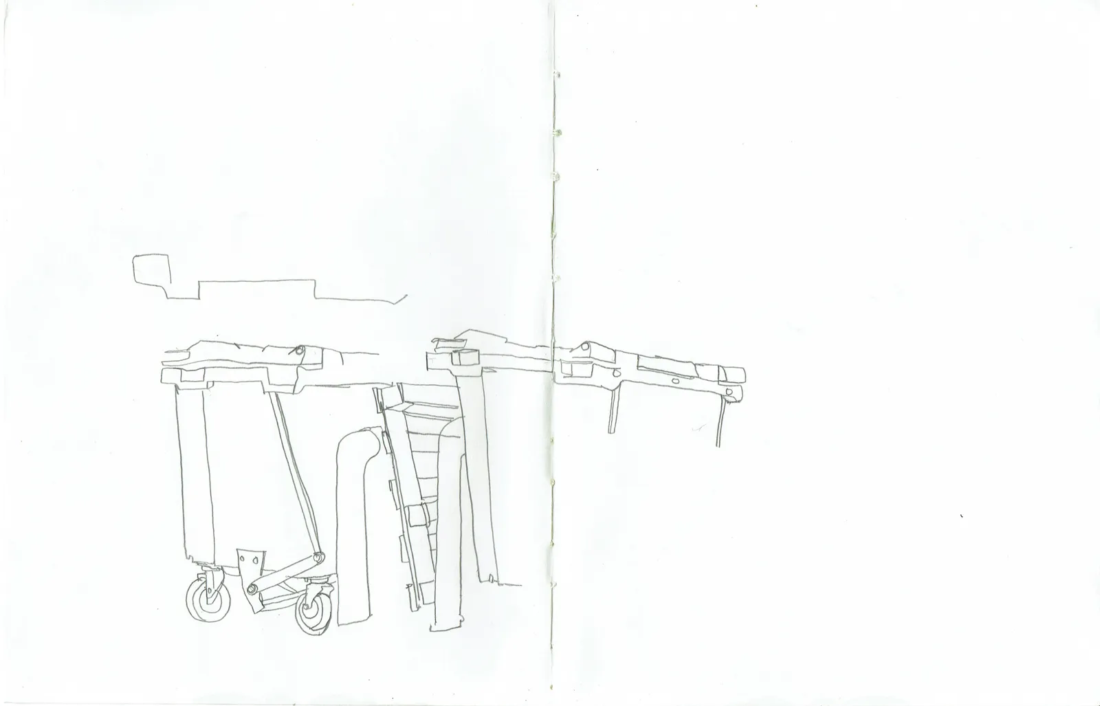 Marseille en Août, 2004–2005 — sketchbook spread 14